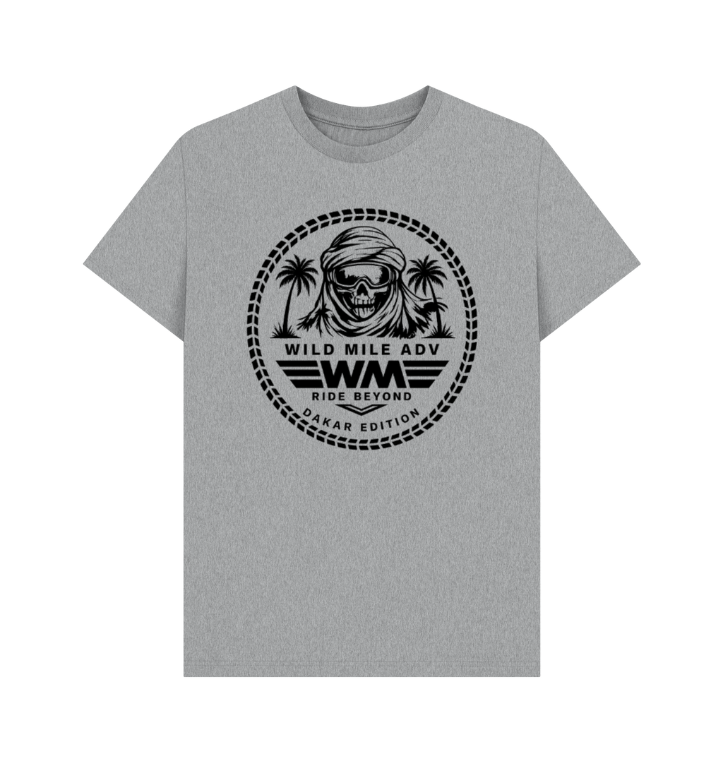 Athletic Grey Printed T-shirt Front