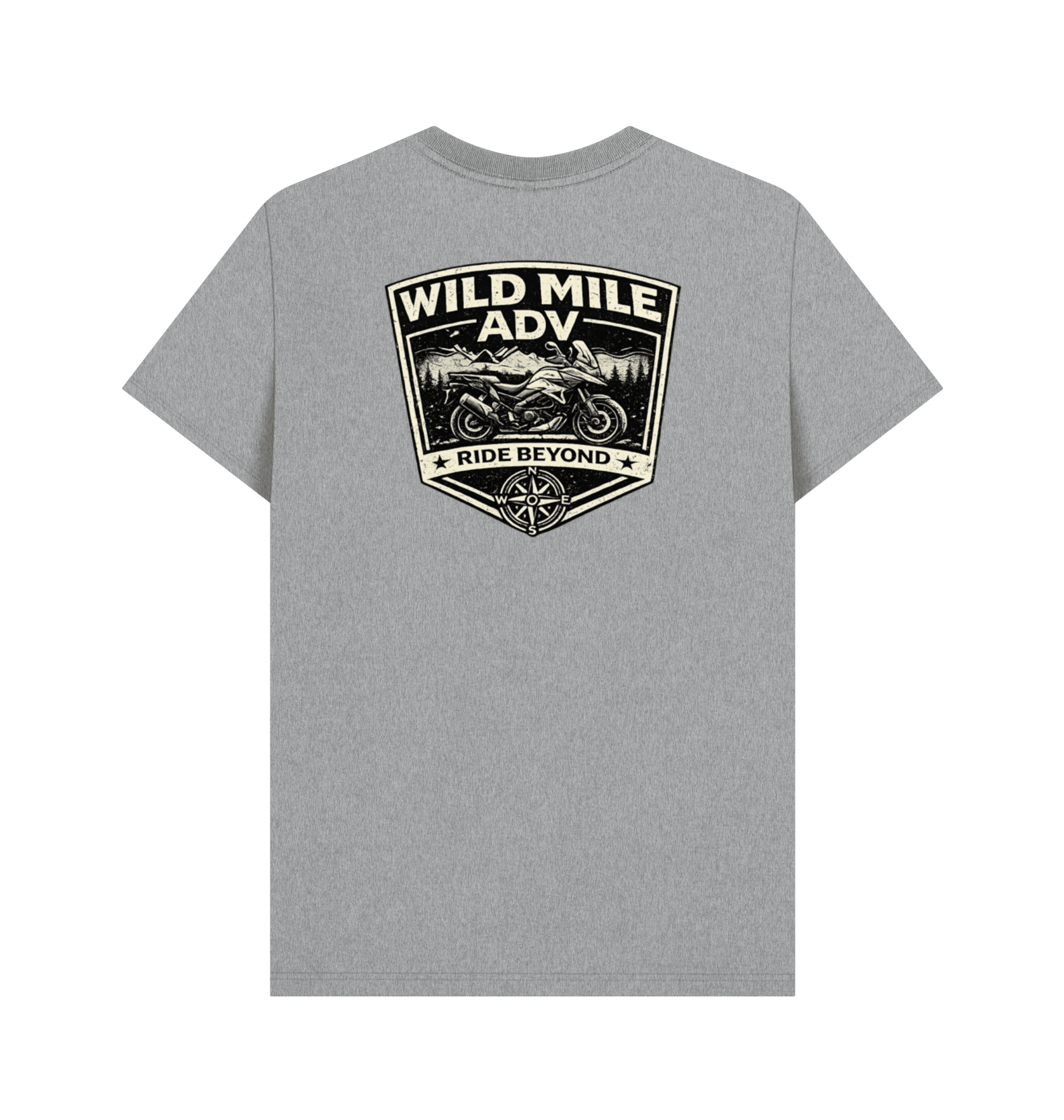 WMADV - Shield V Strom Tee - Wild Mile ADVPrinted T-shirt