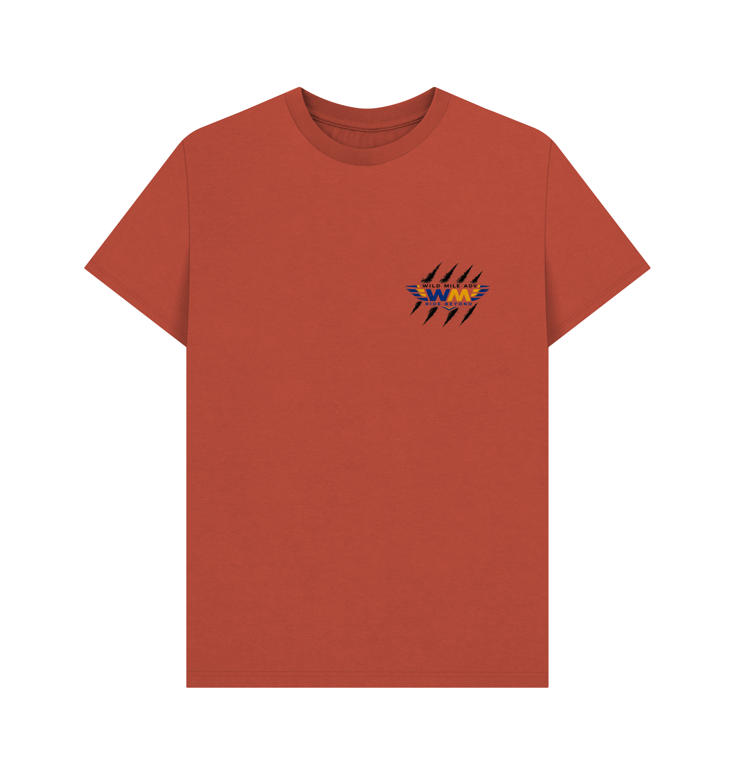 Rust Printed T-shirt Front