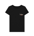 Black Printed T-shirt Front