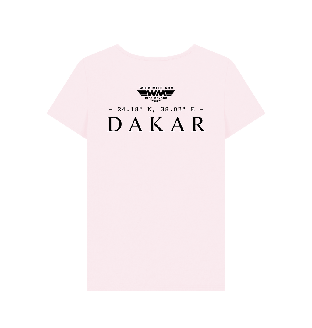 Pink Printed T-shirt Back
