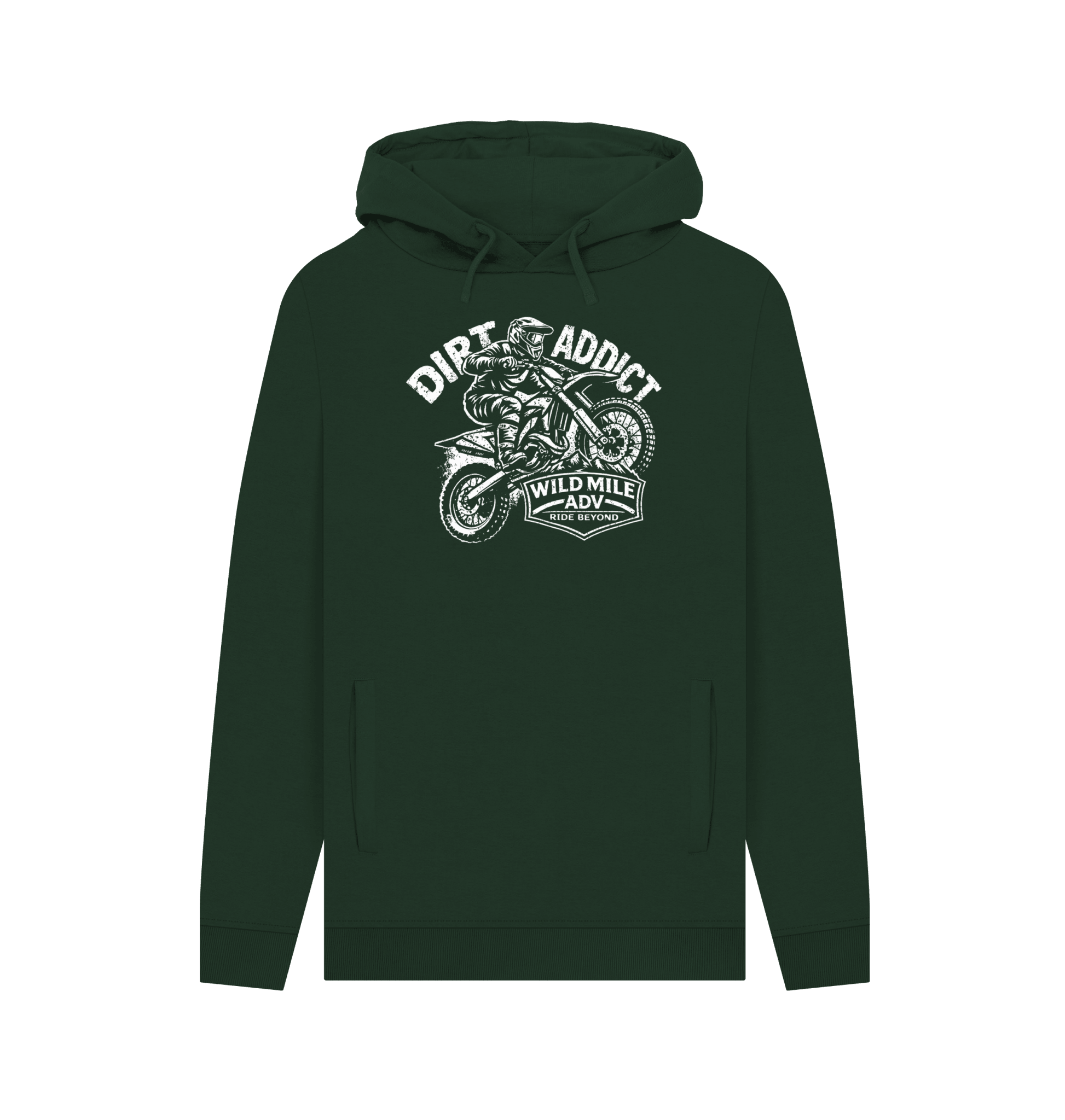 WMADV - Dirt Addict Hoodie - Wild Mile ADVPrinted Hoody