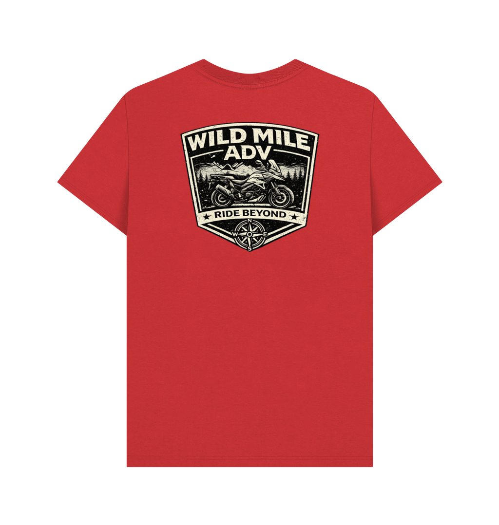 WMADV - Shield V Strom Tee - Wild Mile ADVPrinted T-shirt