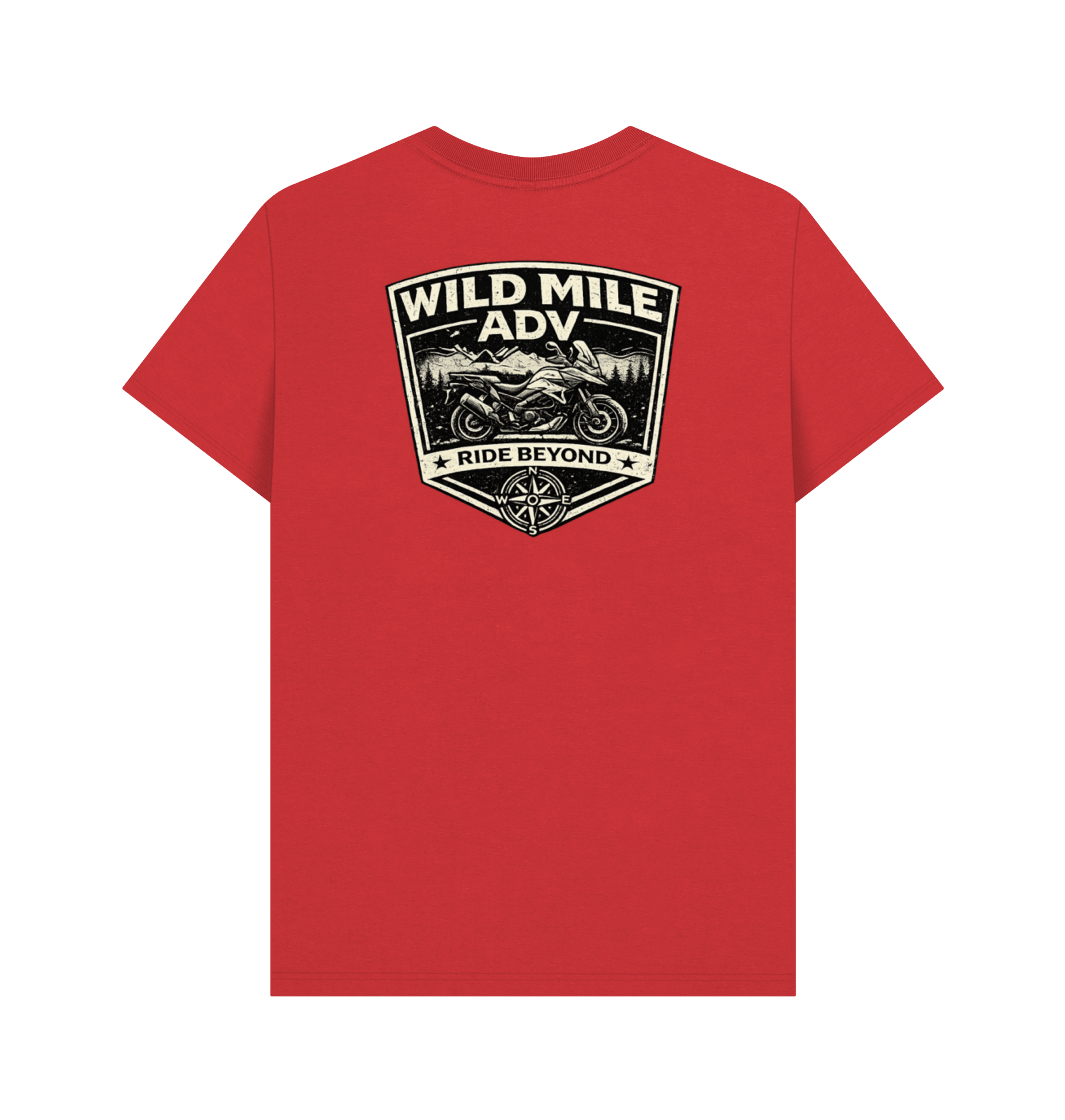 WMADV - Shield V Strom Tee - Wild Mile ADVPrinted T-shirt