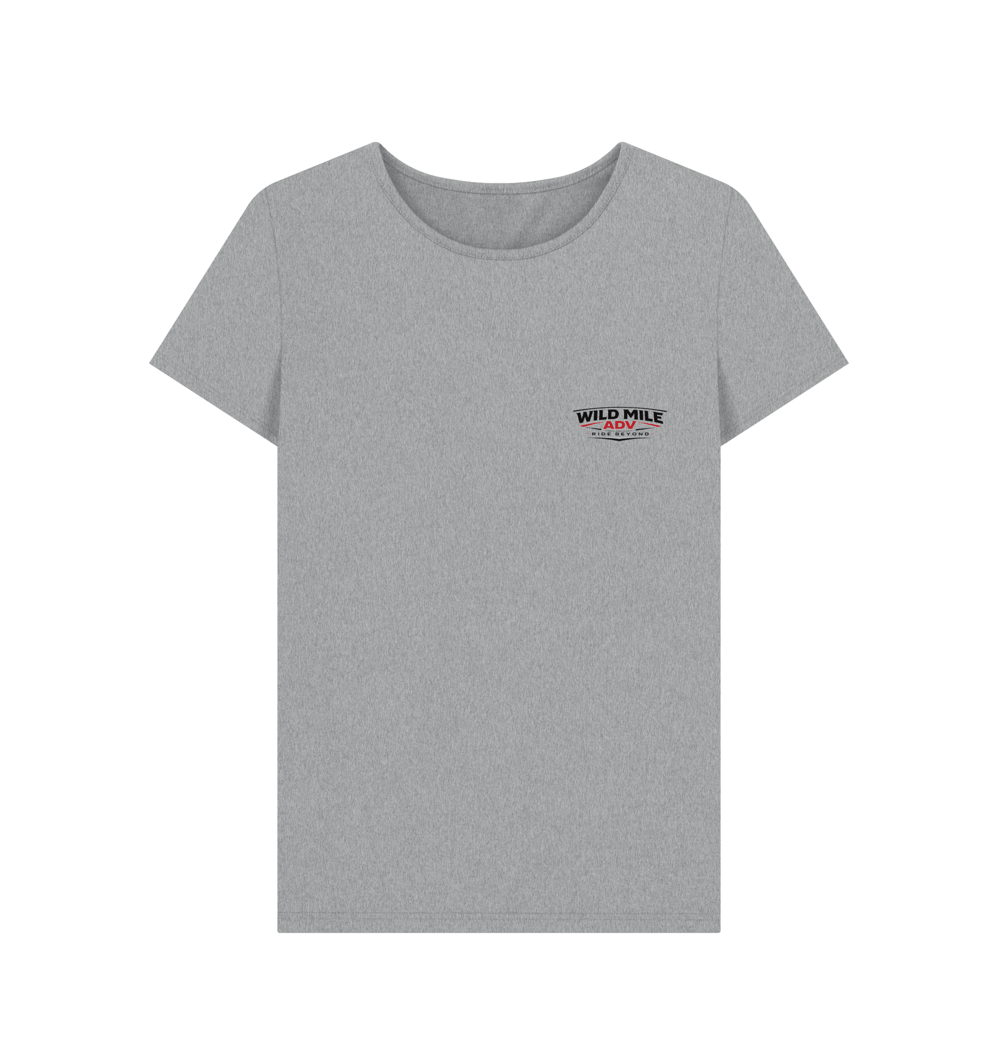 WMADV - Womens Evolution Crew Tee - Wild Mile ADVPrinted T-shirt