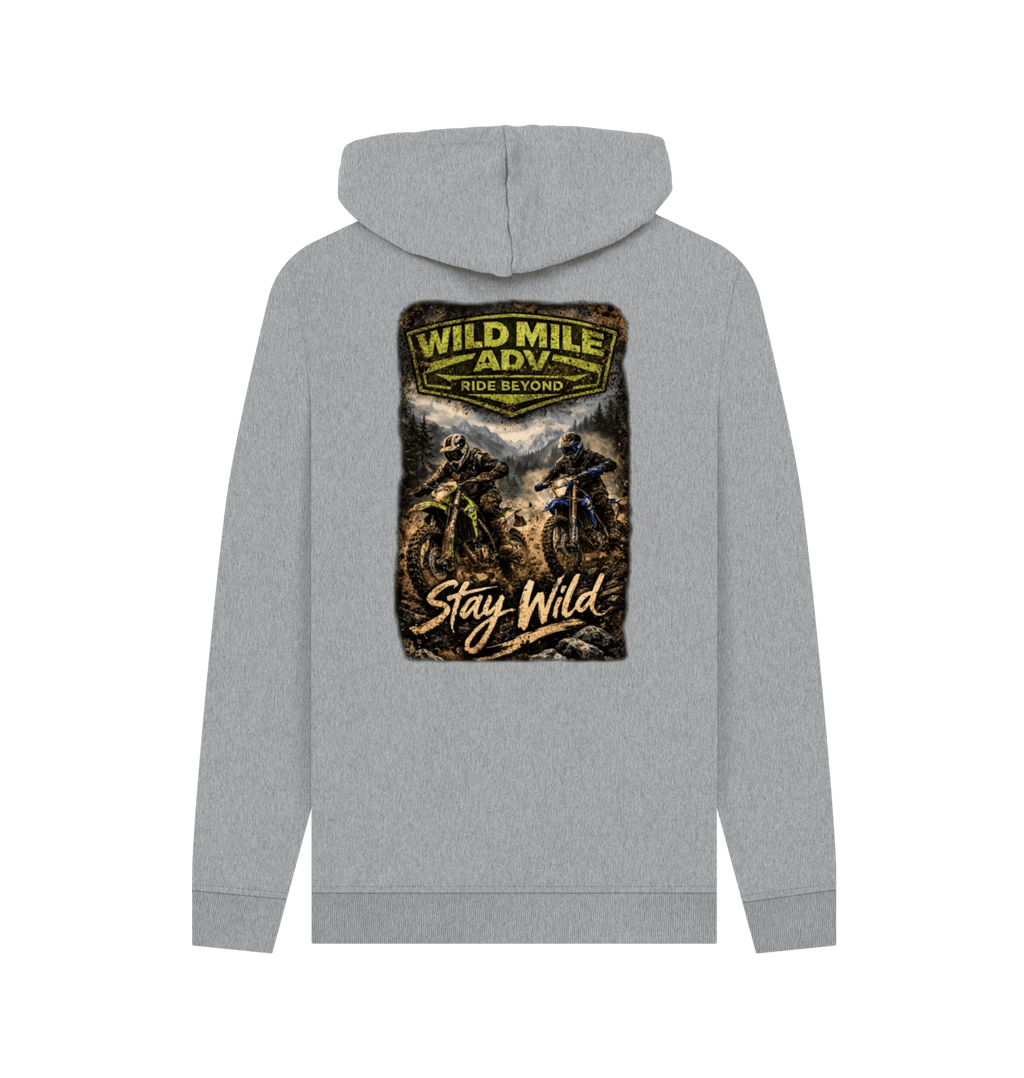 WMADV - Stay Wild Hoodie - Wild Mile ADVPrinted Hoody
