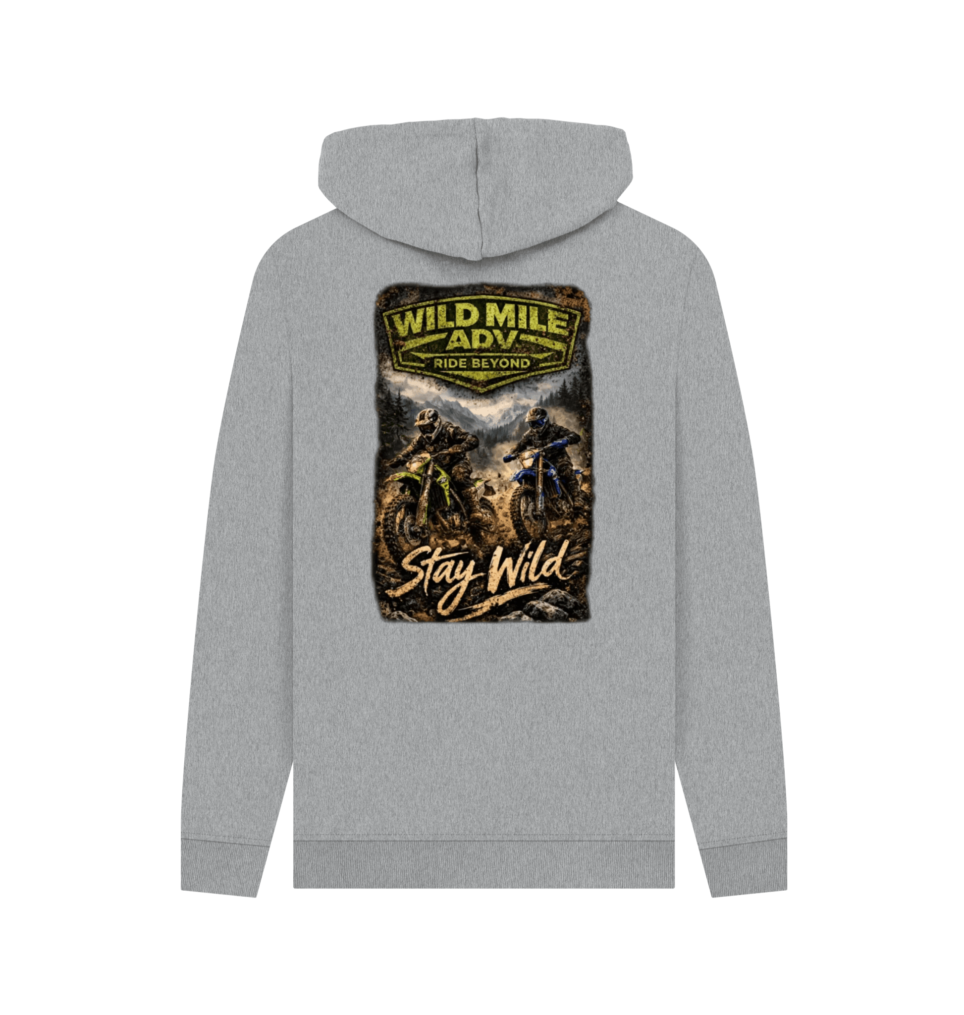 WMADV - Stay Wild Hoodie - Wild Mile ADVPrinted Hoody