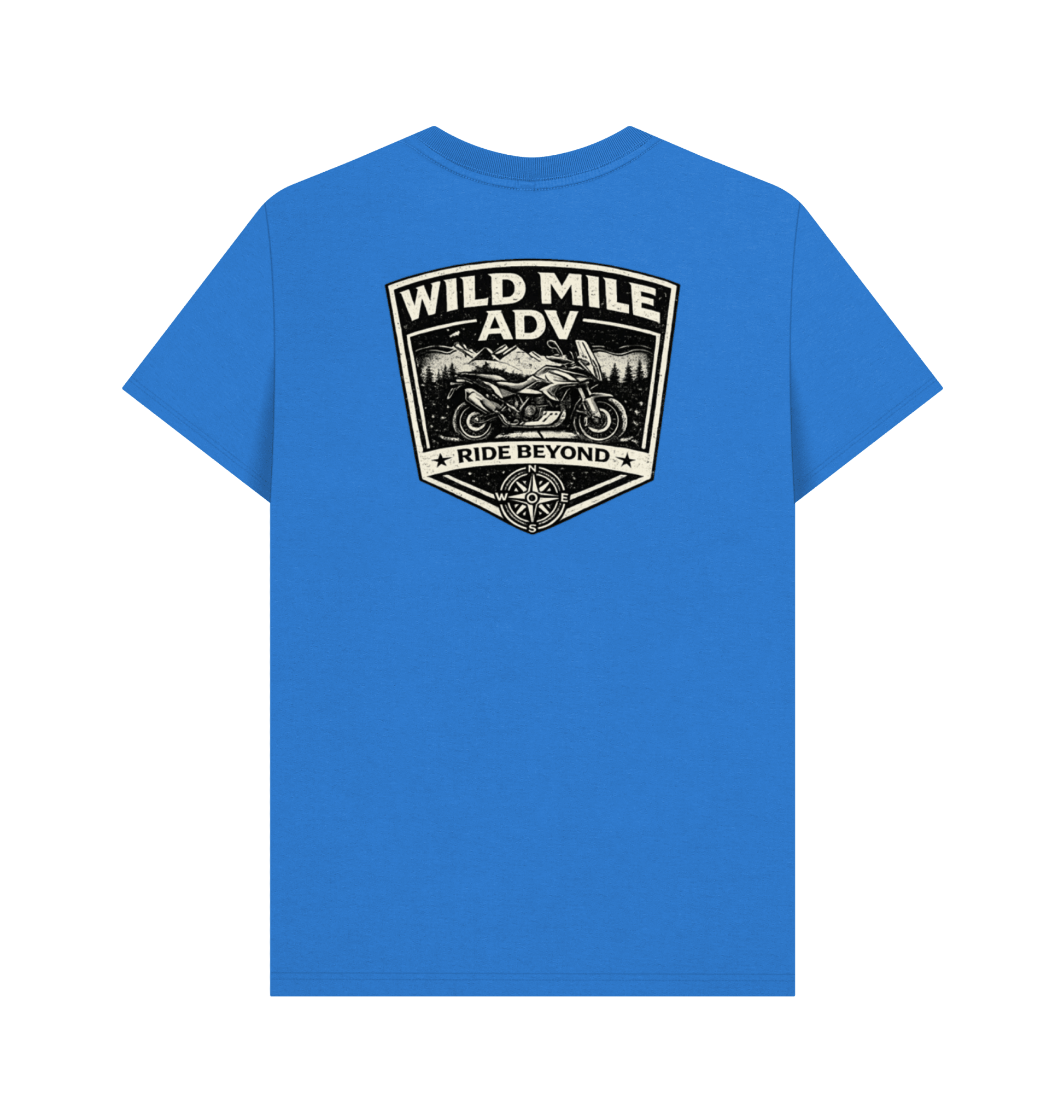 WMADV - Shield Africa Twin Tee - Wild Mile ADVPrinted T-shirt