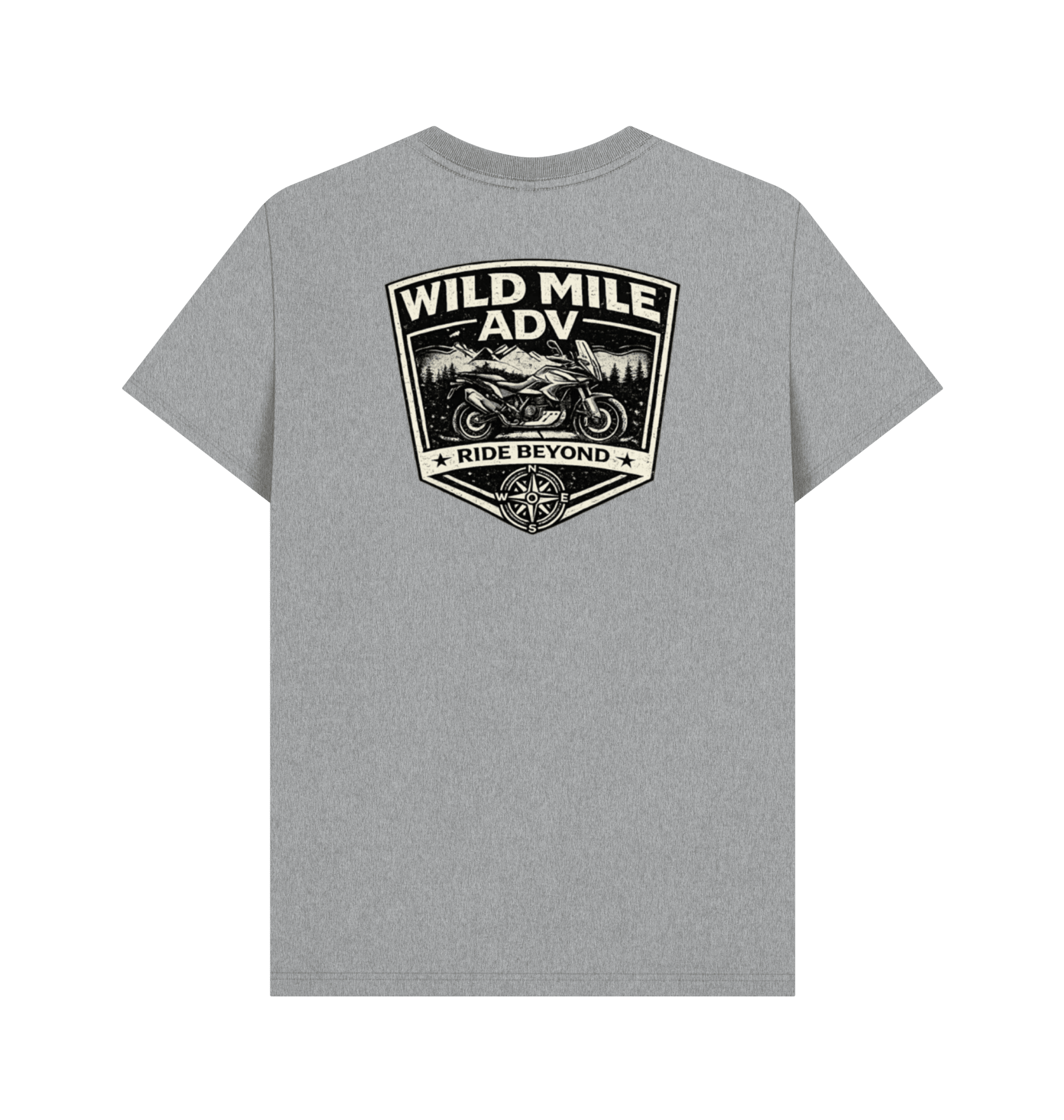 WMADV - Shield Africa Twin Tee - Wild Mile ADVPrinted T-shirt