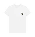 White Printed T-shirt Front