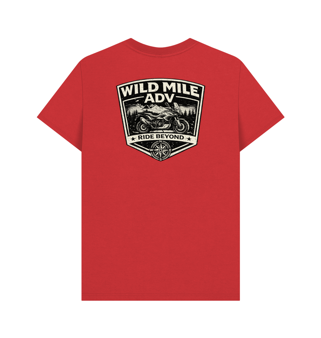 WMADV - Shield Africa Twin Tee - Wild Mile ADVPrinted T-shirt