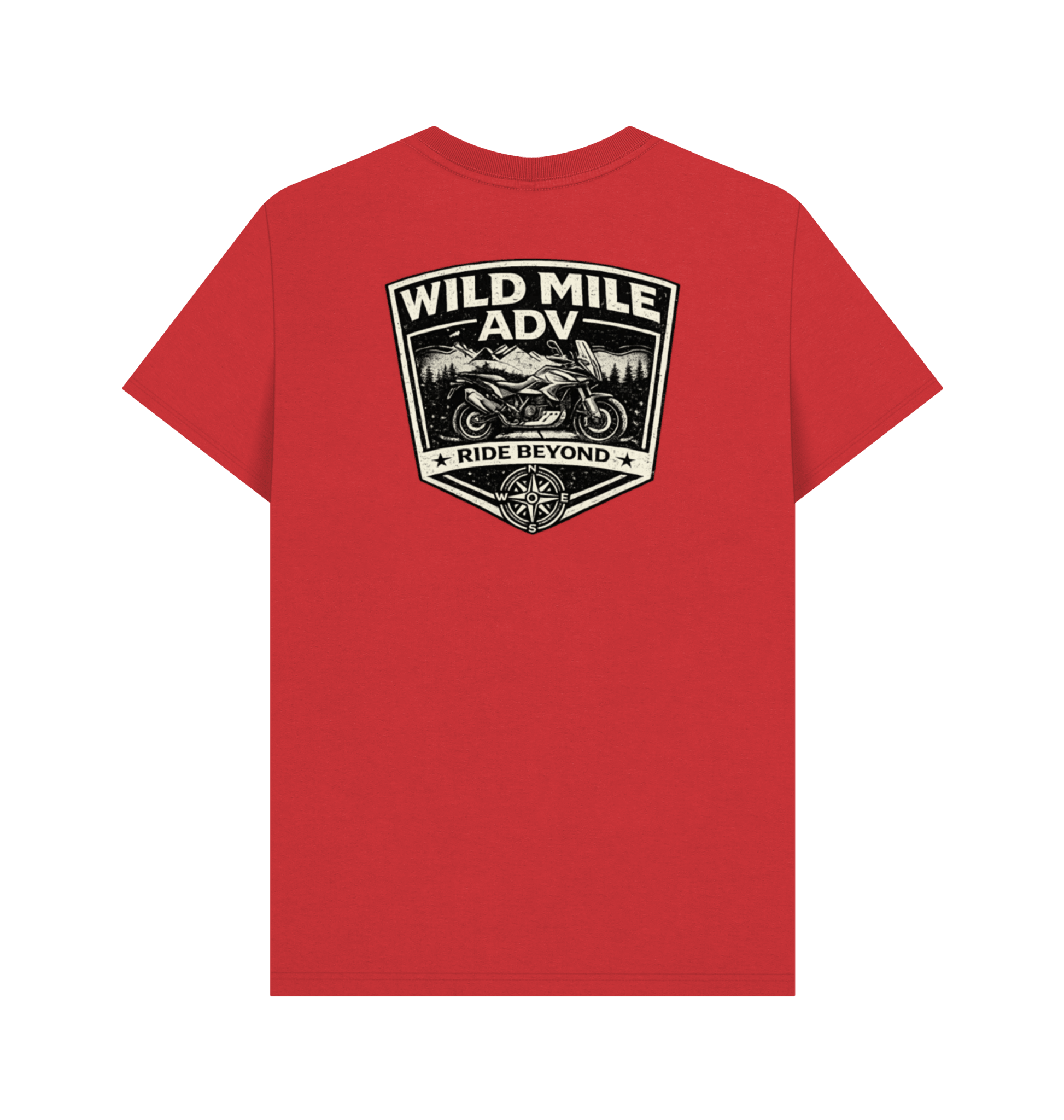 WMADV - Shield Africa Twin Tee - Wild Mile ADVPrinted T-shirt