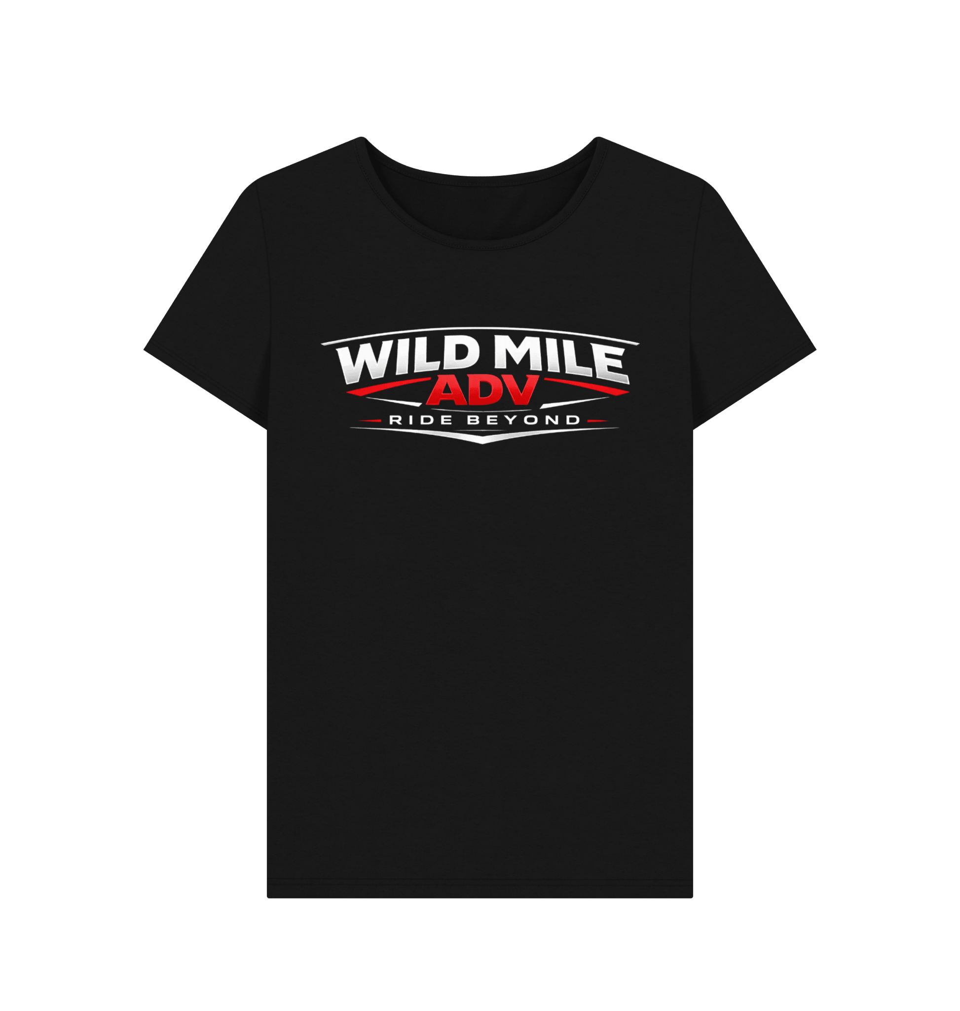 WMADV - Womens Embark Crew Tee - Wild Mile ADVPrinted T-shirt