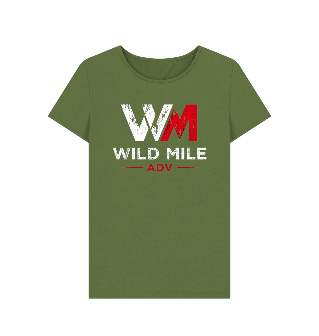 WMADV - Womens ADV Freak Crew Tee - Wild Mile ADVPrinted T-shirt