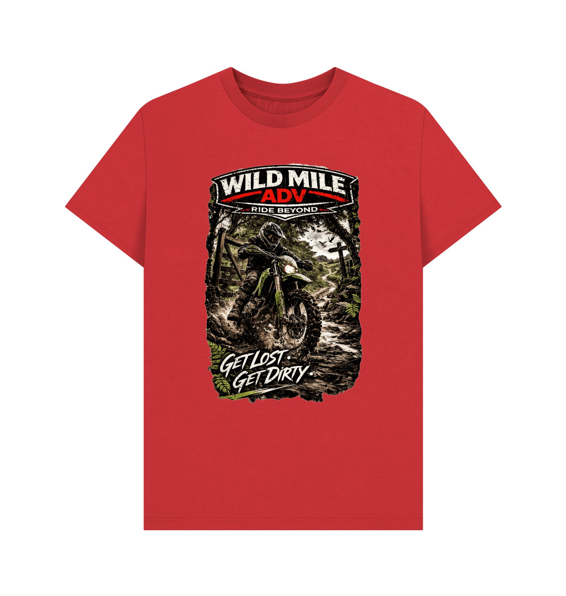 WMADV - Lost & Dirty Tee - Wild Mile ADVPrinted T-shirt