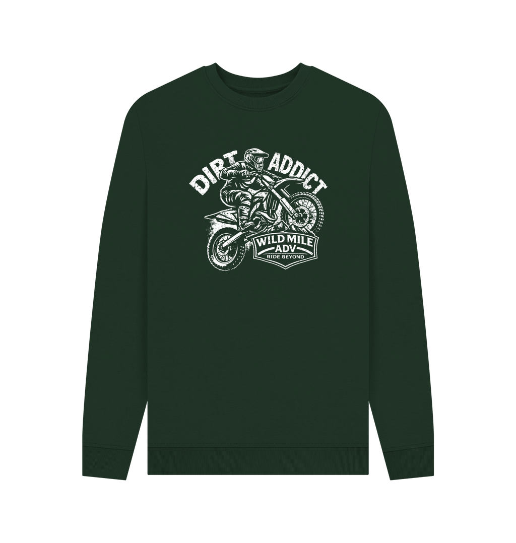 WMADV - Dirt Addict Sweatshirt - Wild Mile ADVPrinted Sweater
