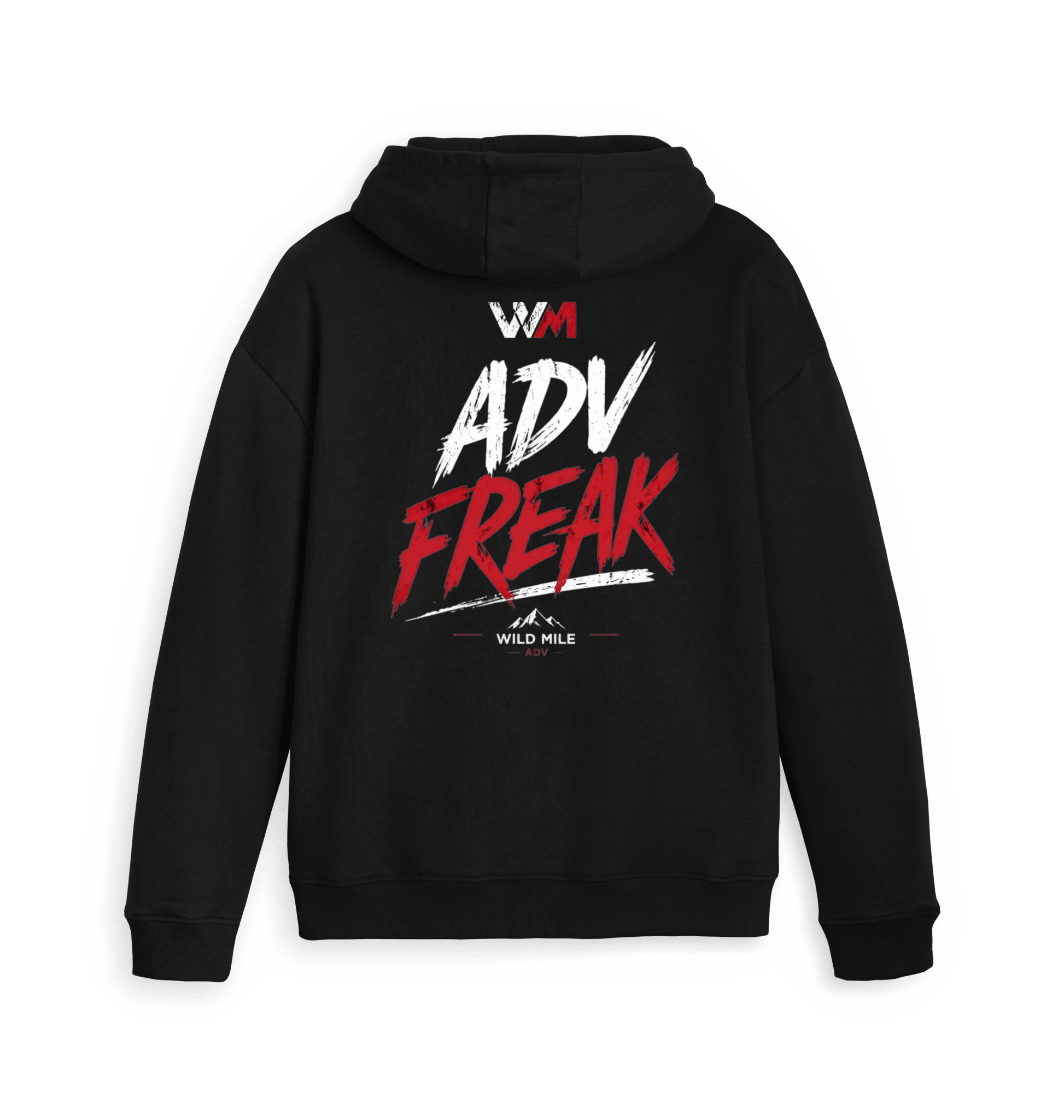 WMADV - ADV Freak Unisex Full Zip Hoodie - Wild Mile ADVZip hoody
