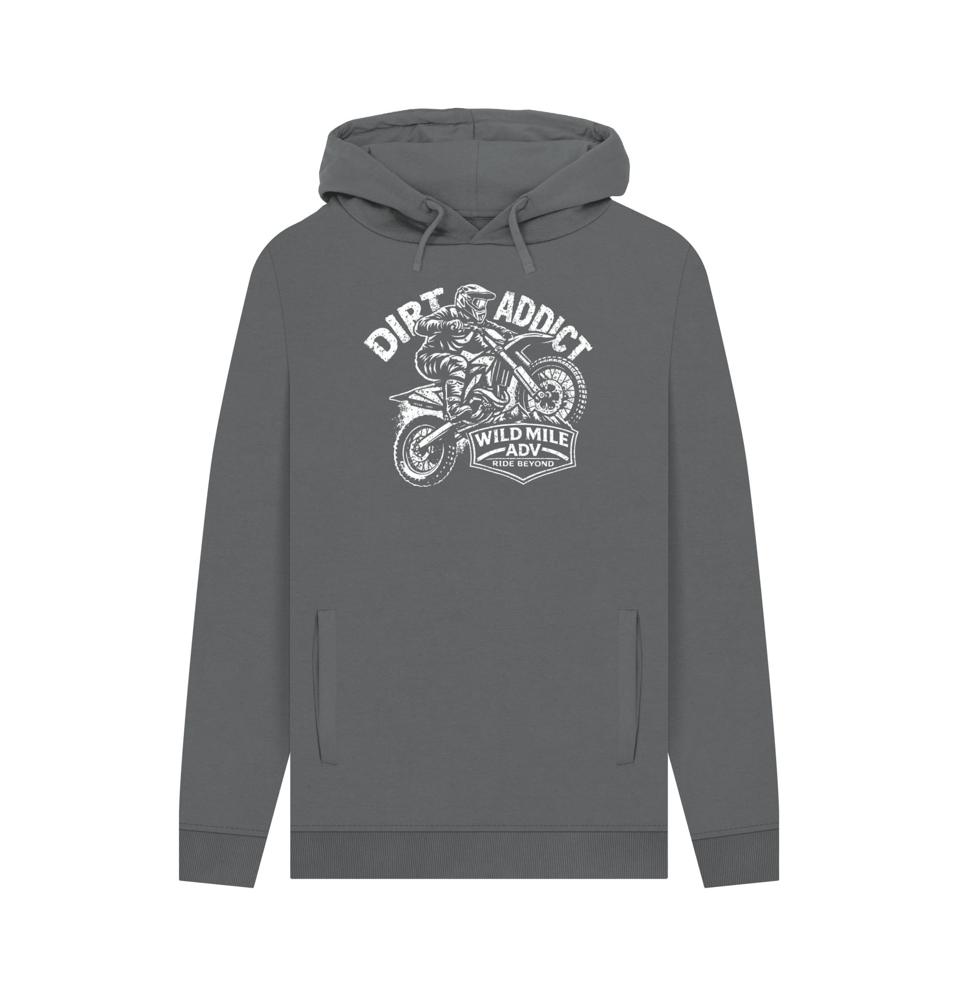 WMADV - Dirt Addict Hoodie - Wild Mile ADVPrinted Hoody