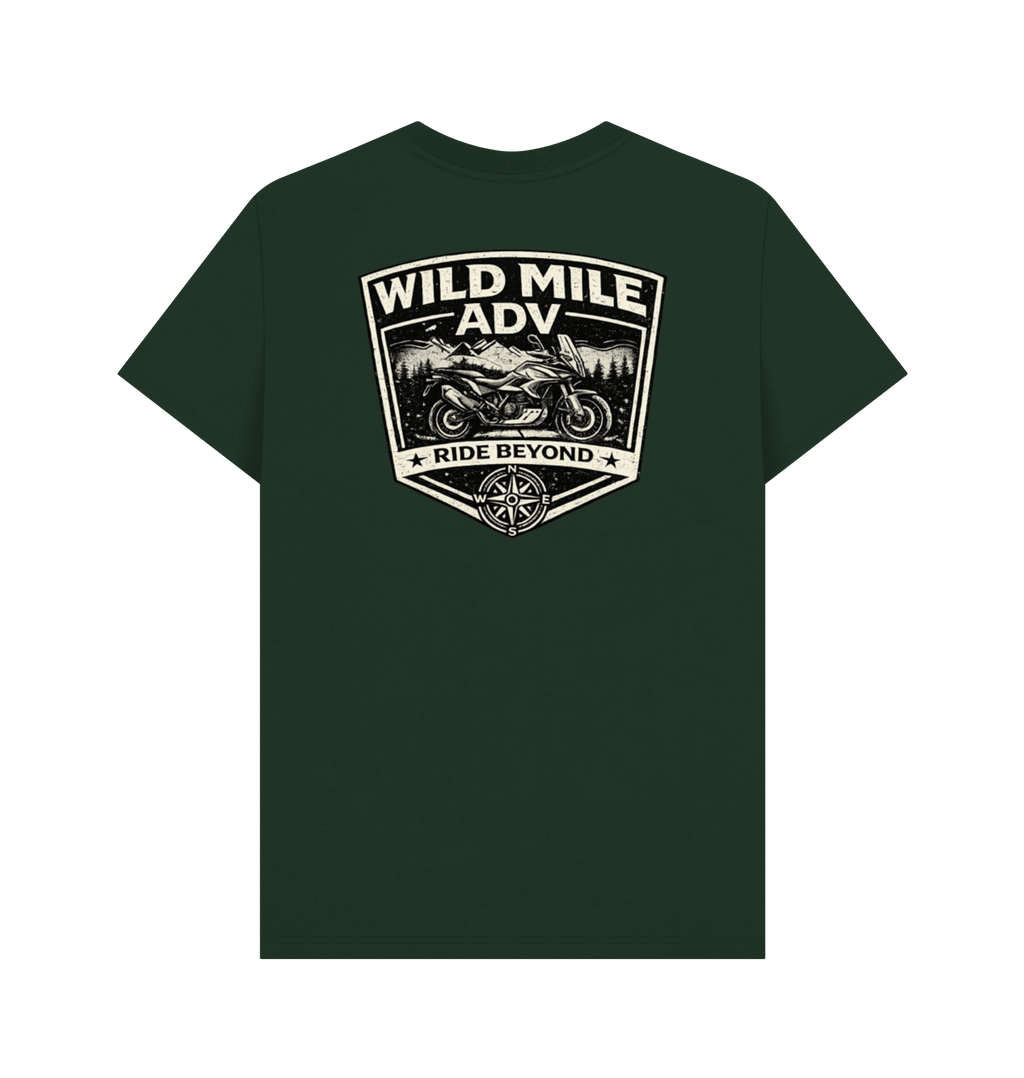 WMADV - Shield Multistrada Tee - Wild Mile ADVPrinted T-shirt