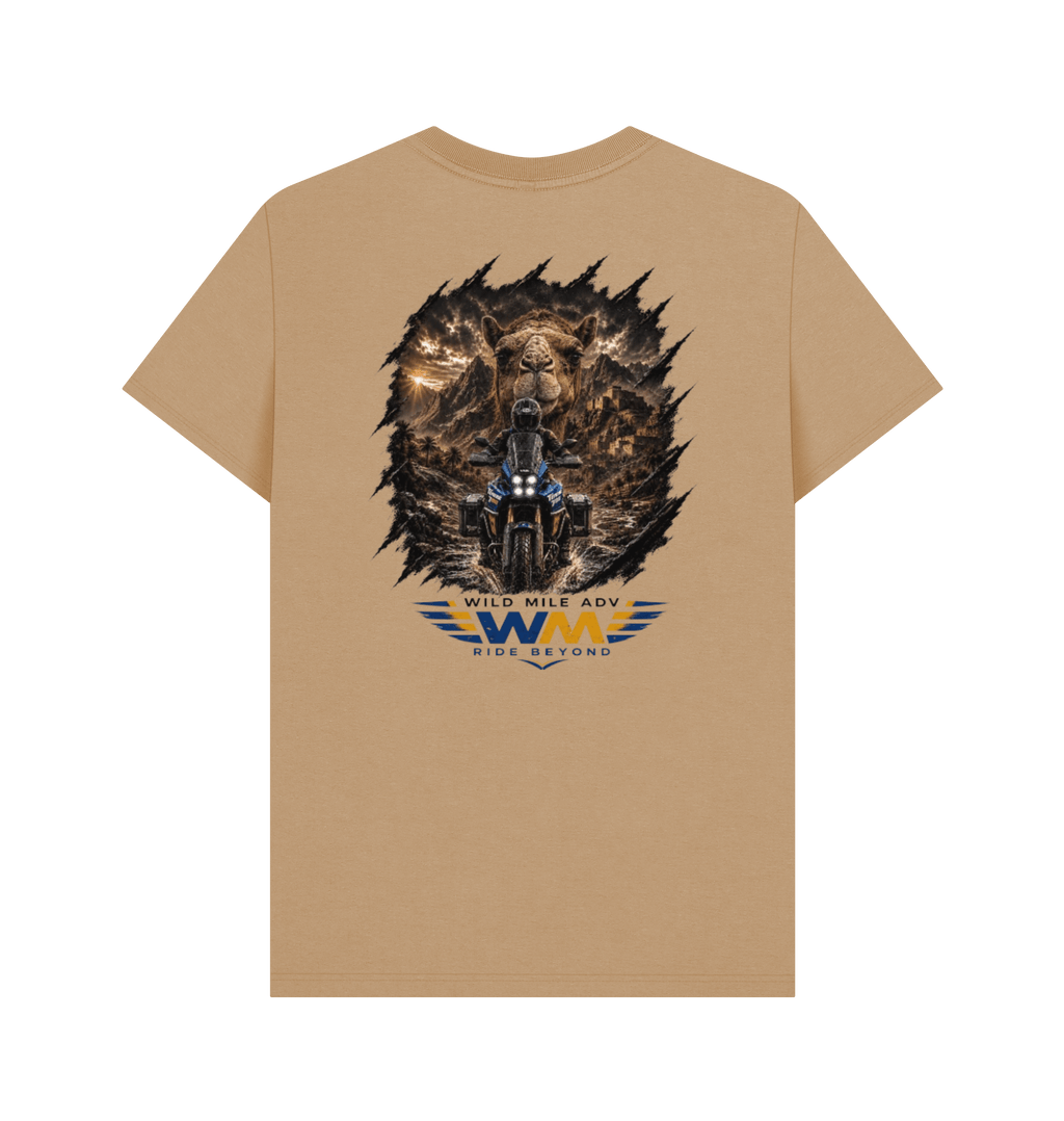 Sand Printed T-shirt Back