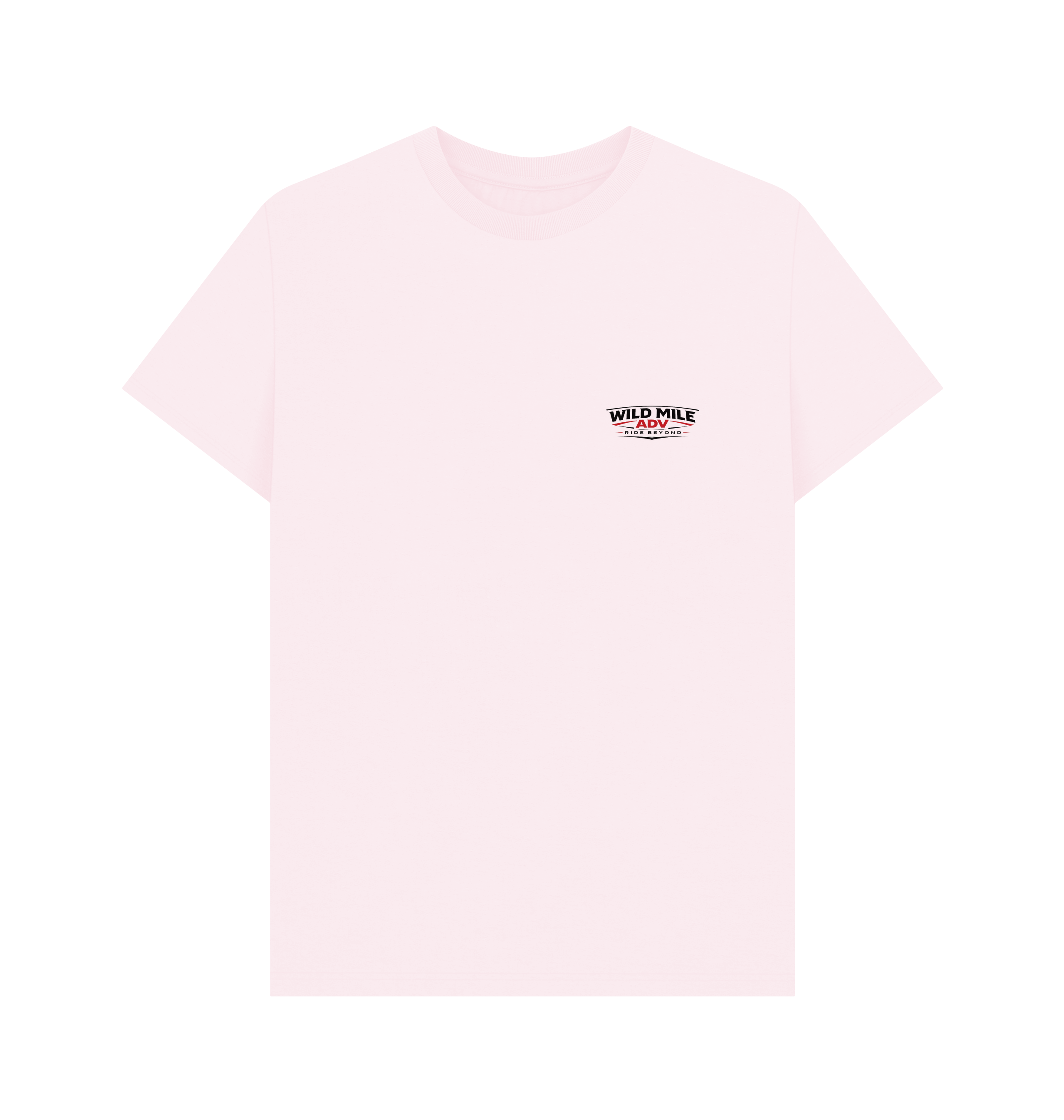 Pink Printed T-shirt Front