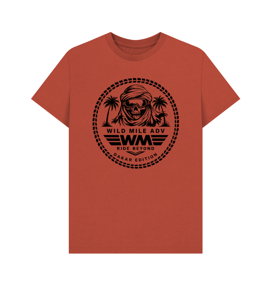 Rust Printed T-shirt Front