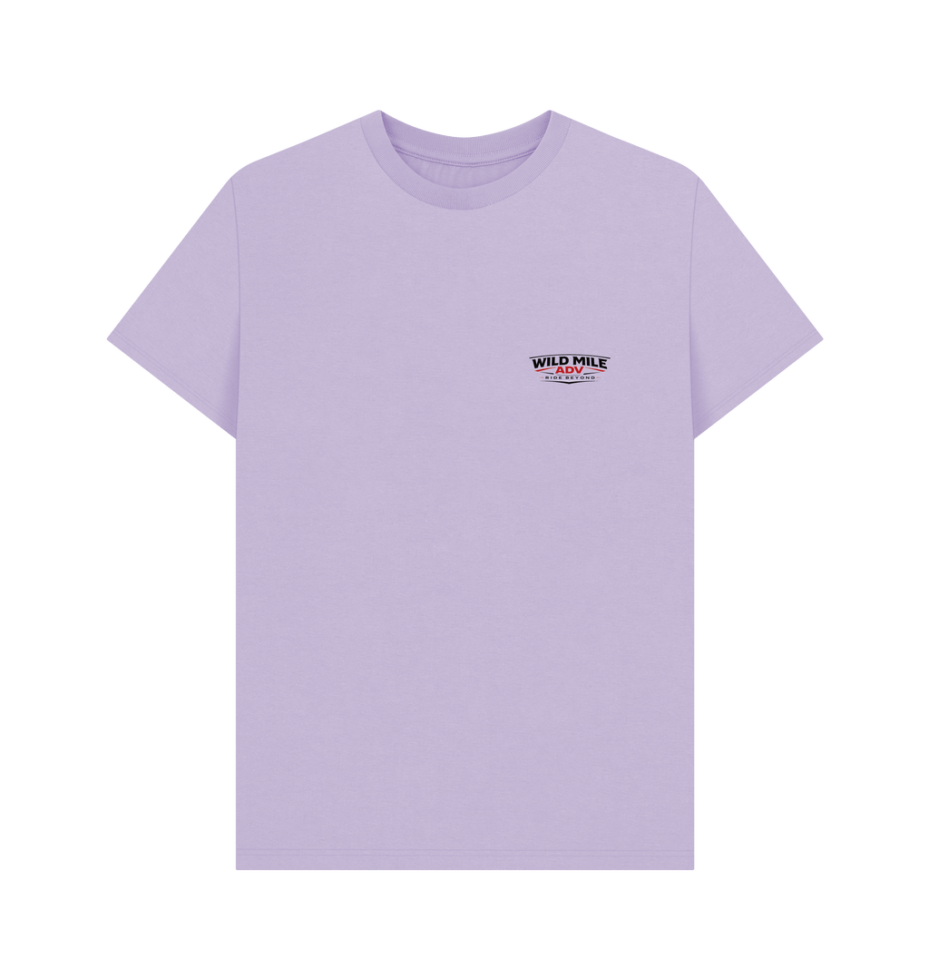 Lilac Printed T-shirt Front