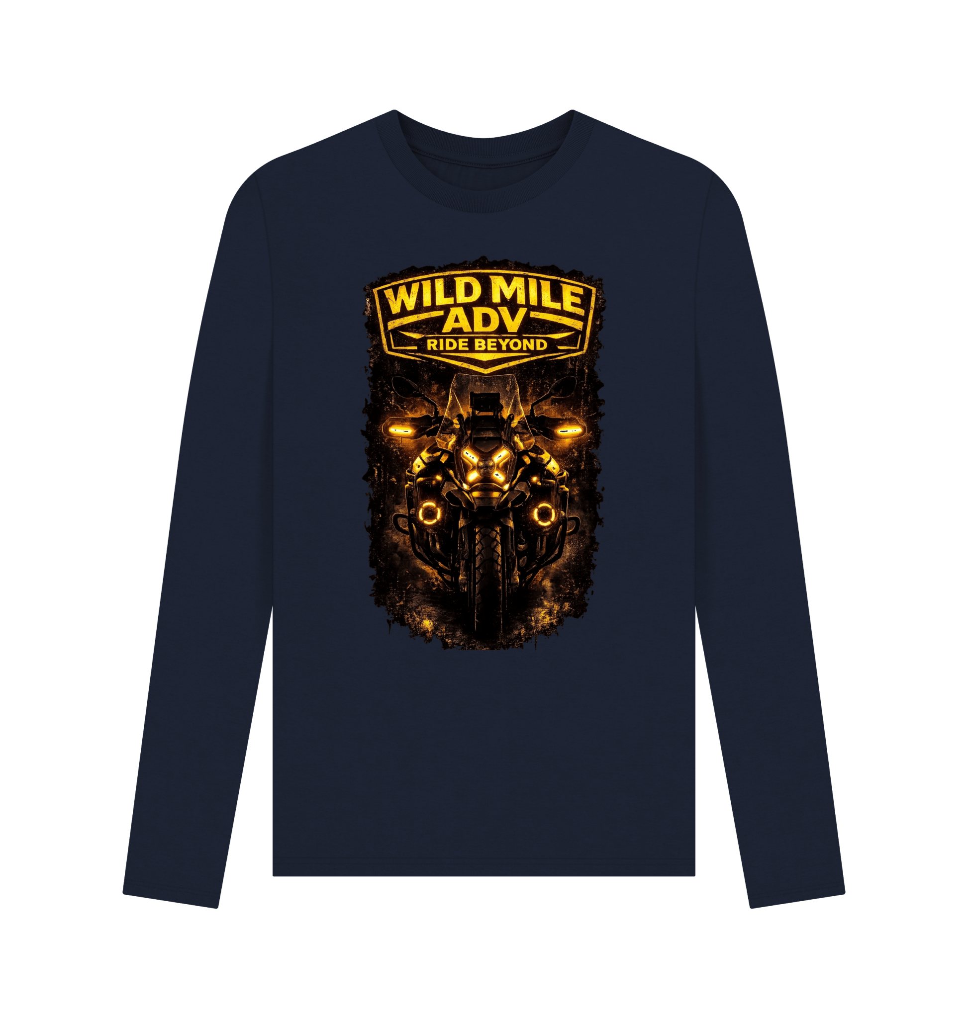 WMADV - Night Vision Long Sleeve Tee - Wild Mile ADVPrinted Long Sleeve T Shirt