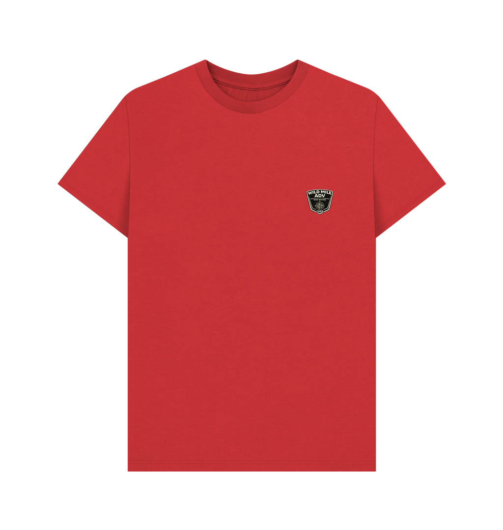 Red Printed T-shirt Front