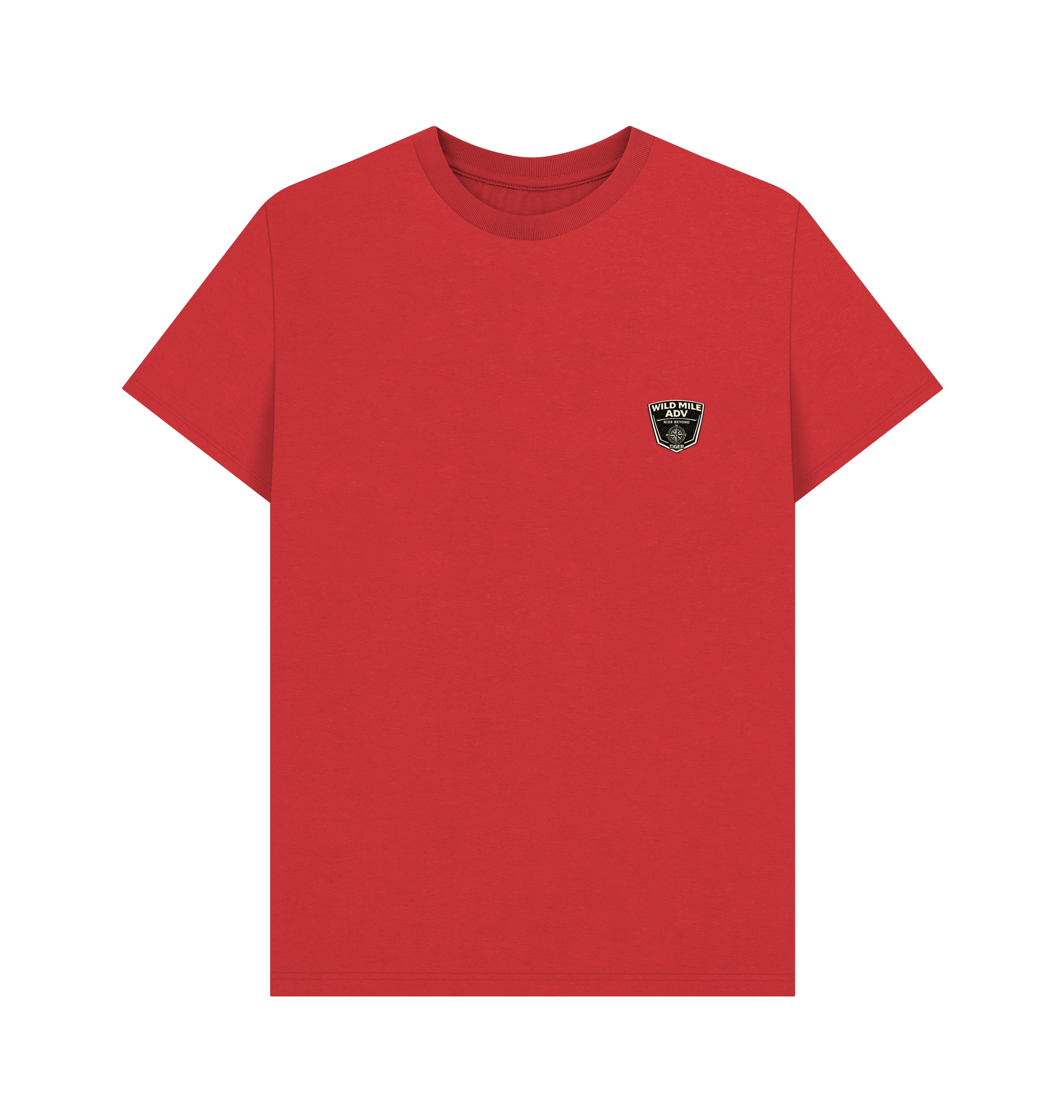 Red Printed T-shirt Front