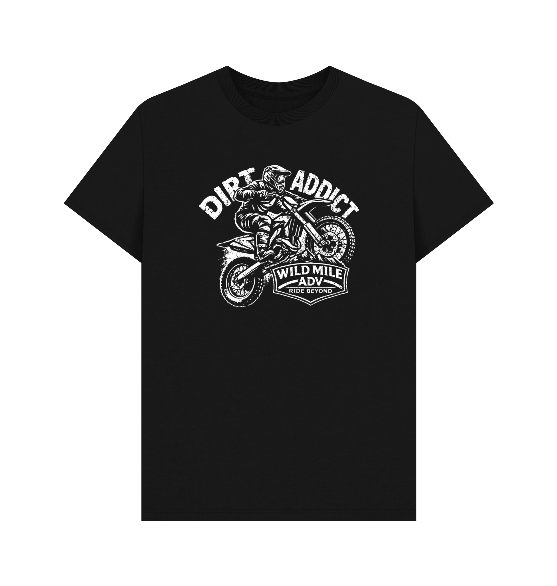 WMADV - Dirt Addict Tee - Wild Mile ADVPrinted T-shirt