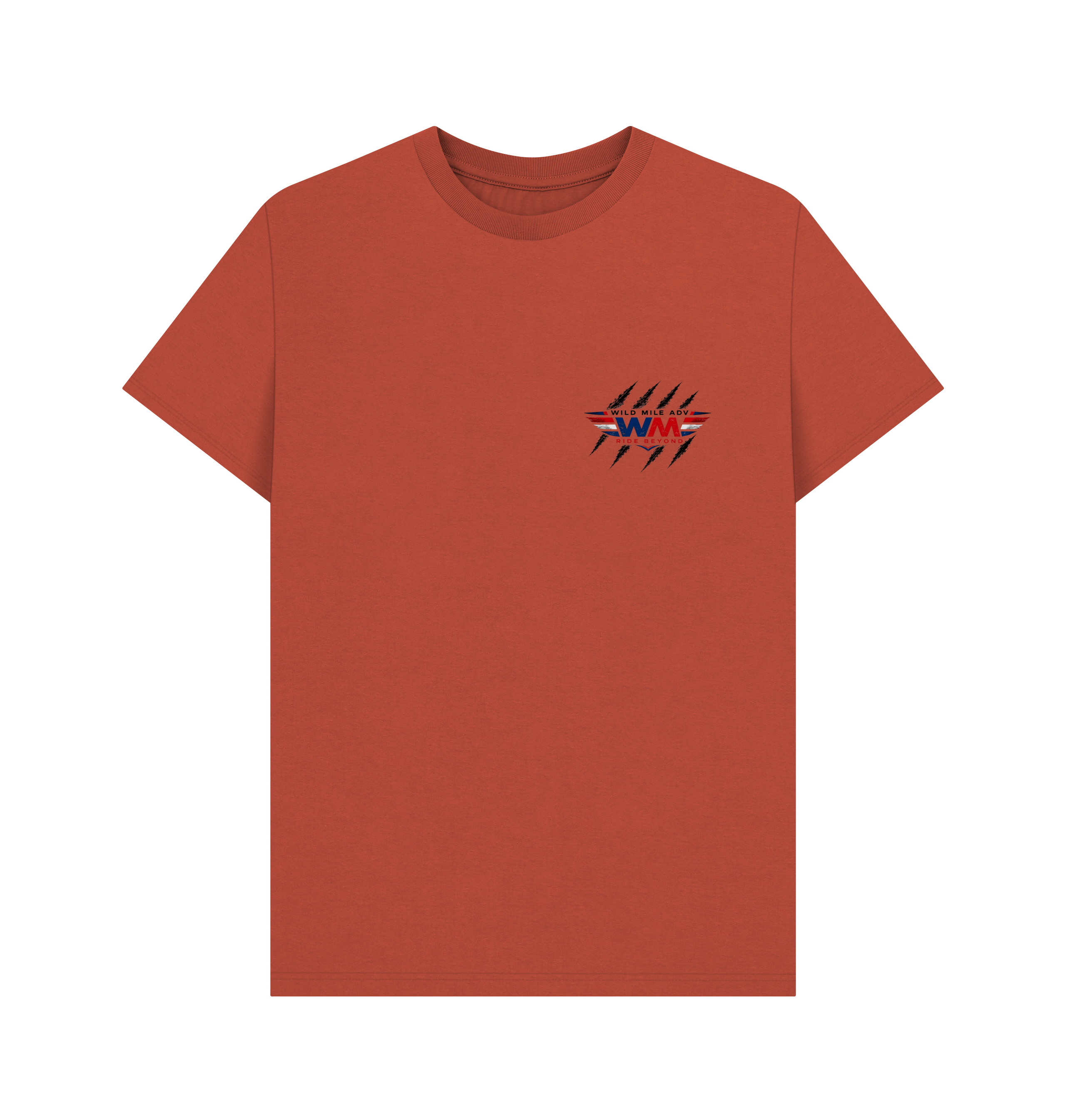 Rust Printed T-shirt Front