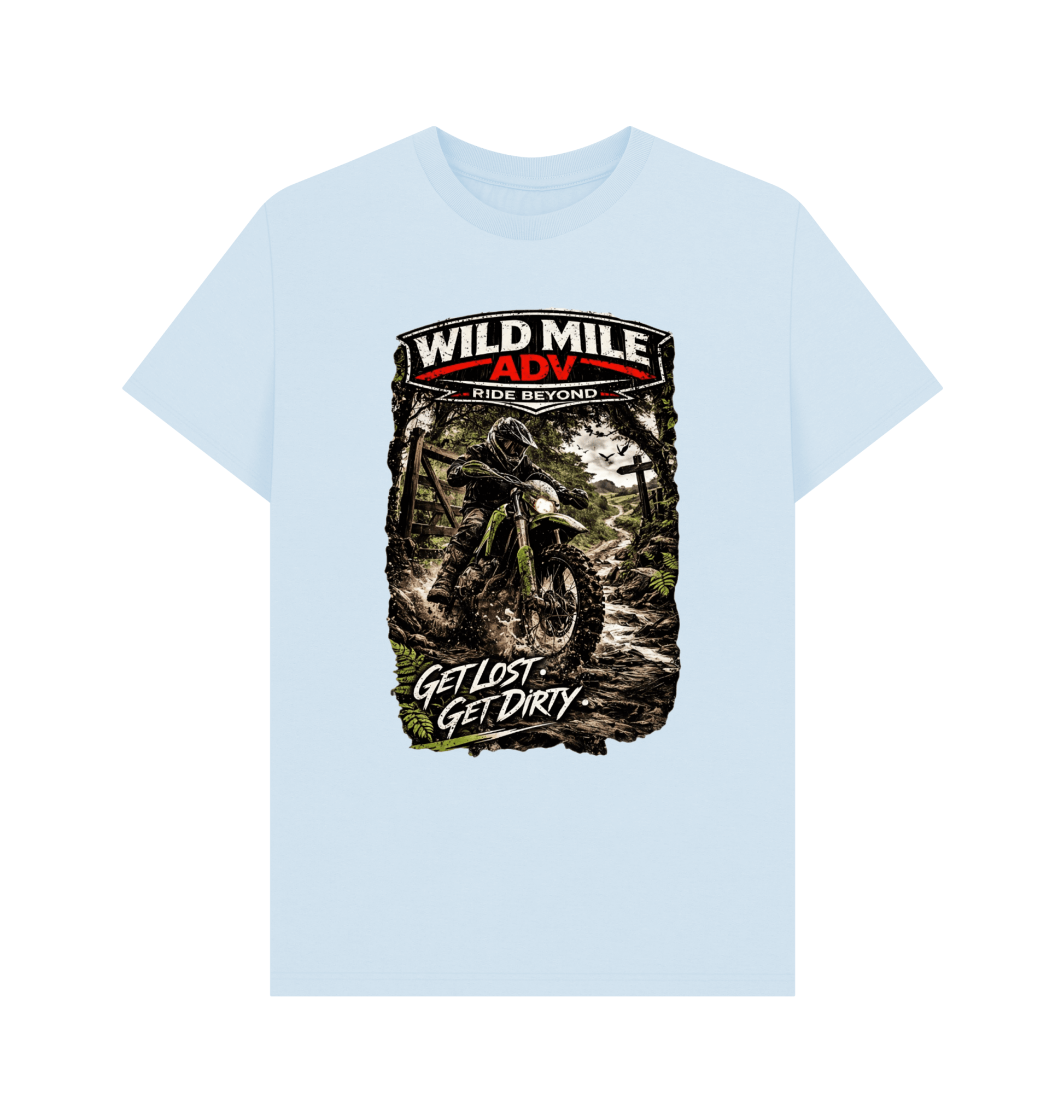 WMADV - Lost & Dirty Tee - Wild Mile ADVPrinted T-shirt