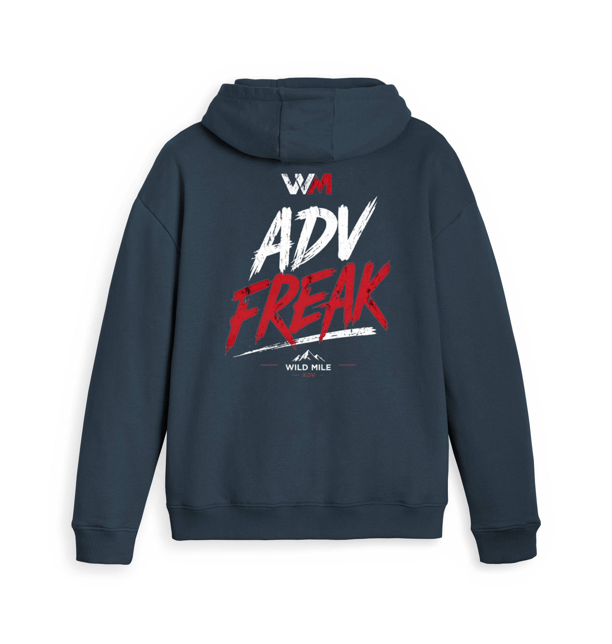 WMADV - ADV Freak Unisex Full Zip Hoodie - Wild Mile ADVZip hoody