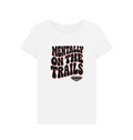 White Printed T-shirt Front
