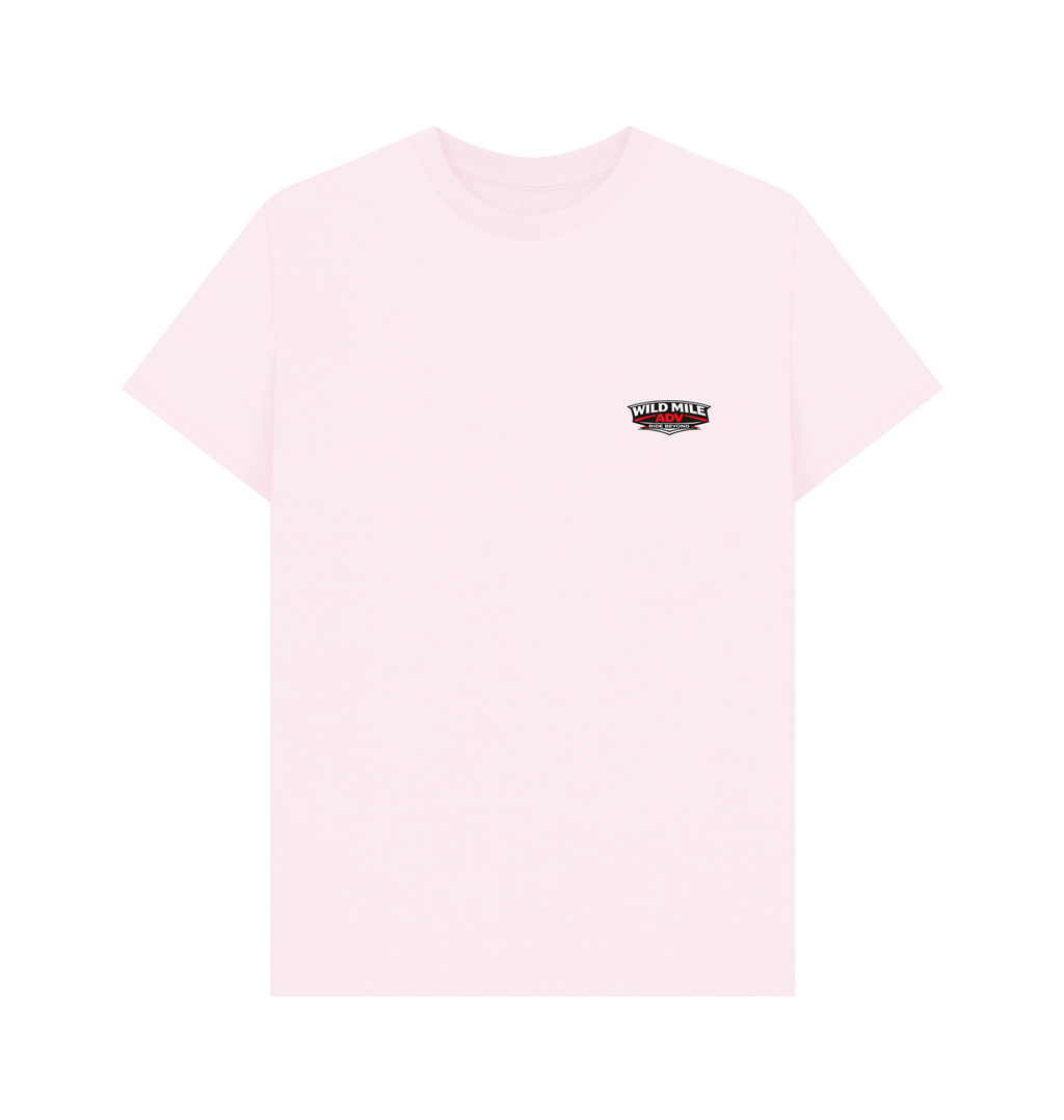 Pink Printed T-shirt Front