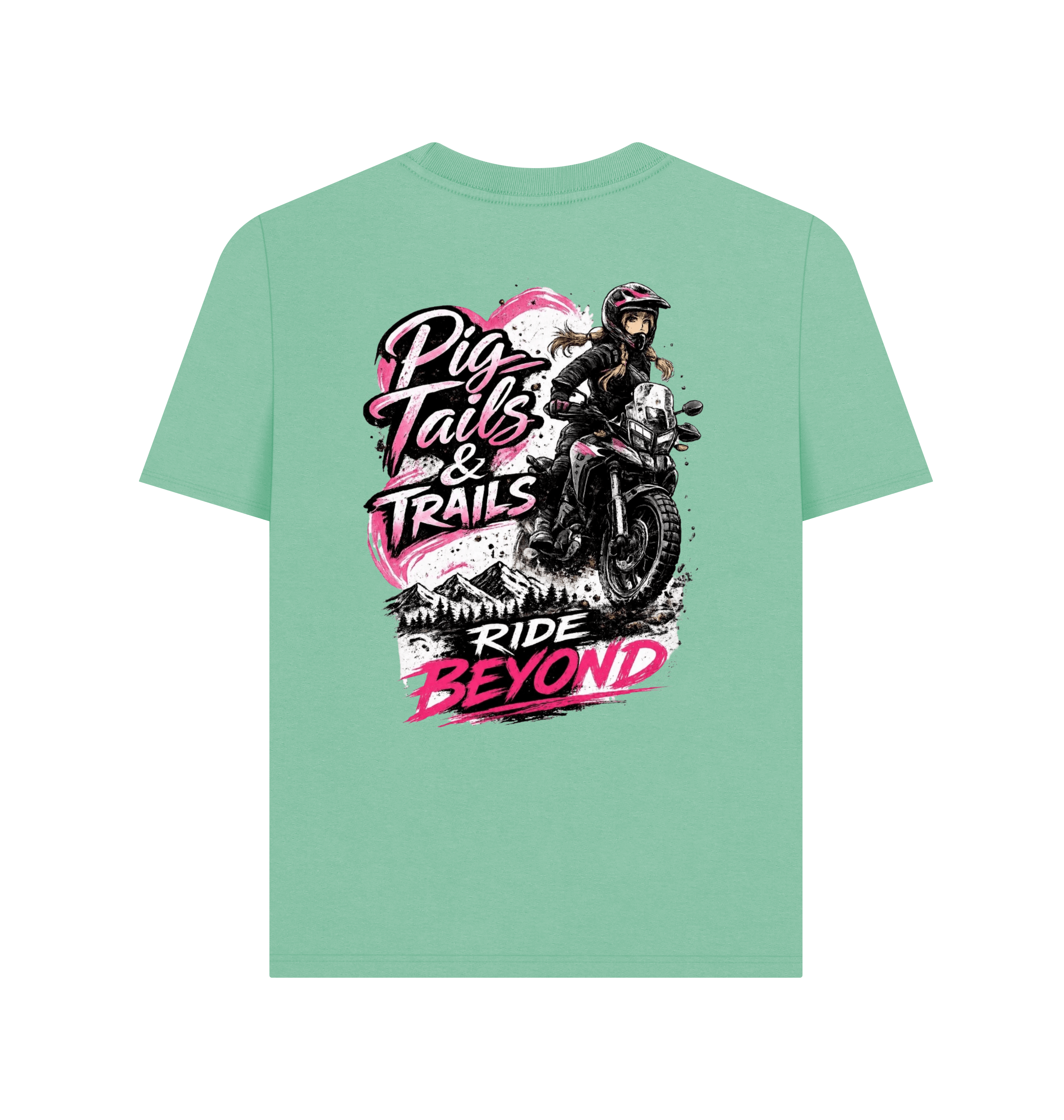 Peppermint Printed T-shirt Back