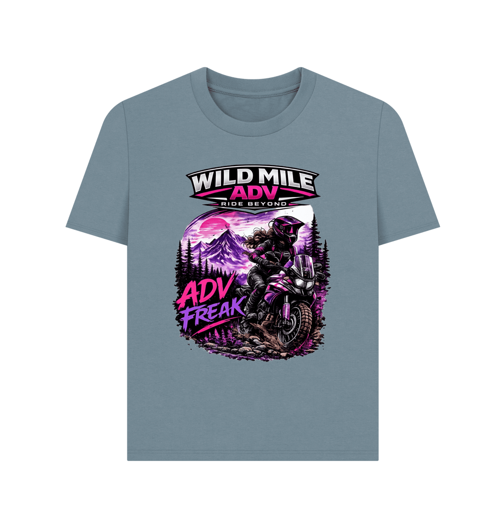 WMADV - Womens ADV Freak 2 PL Tee - Wild Mile ADVPrinted T-shirt