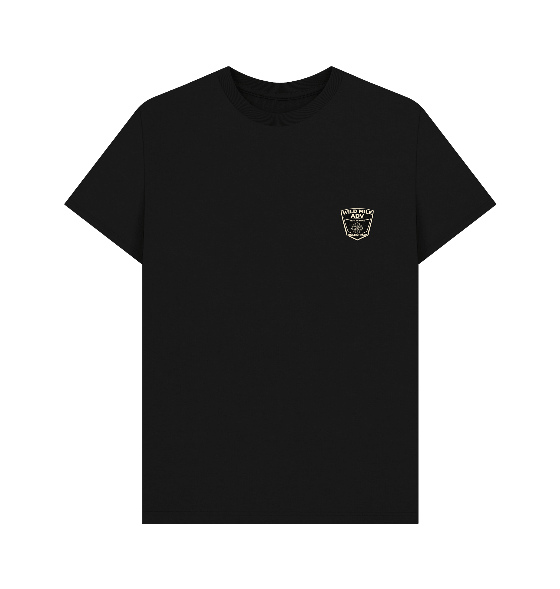 WMADV - Shield Multistrada Tee - Wild Mile ADVPrinted T-shirt
