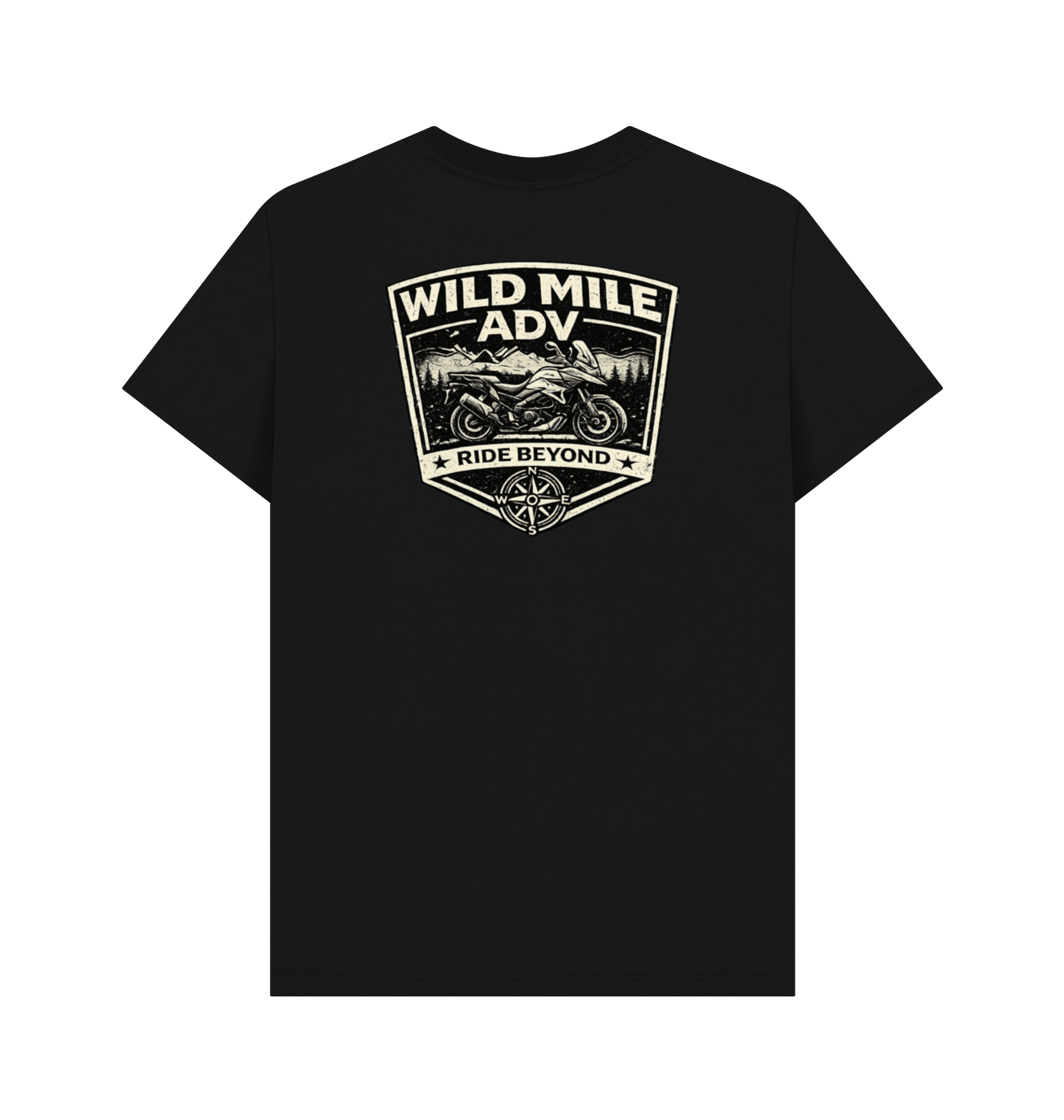 WMADV - Shield V Strom Tee - Wild Mile ADVPrinted T-shirt