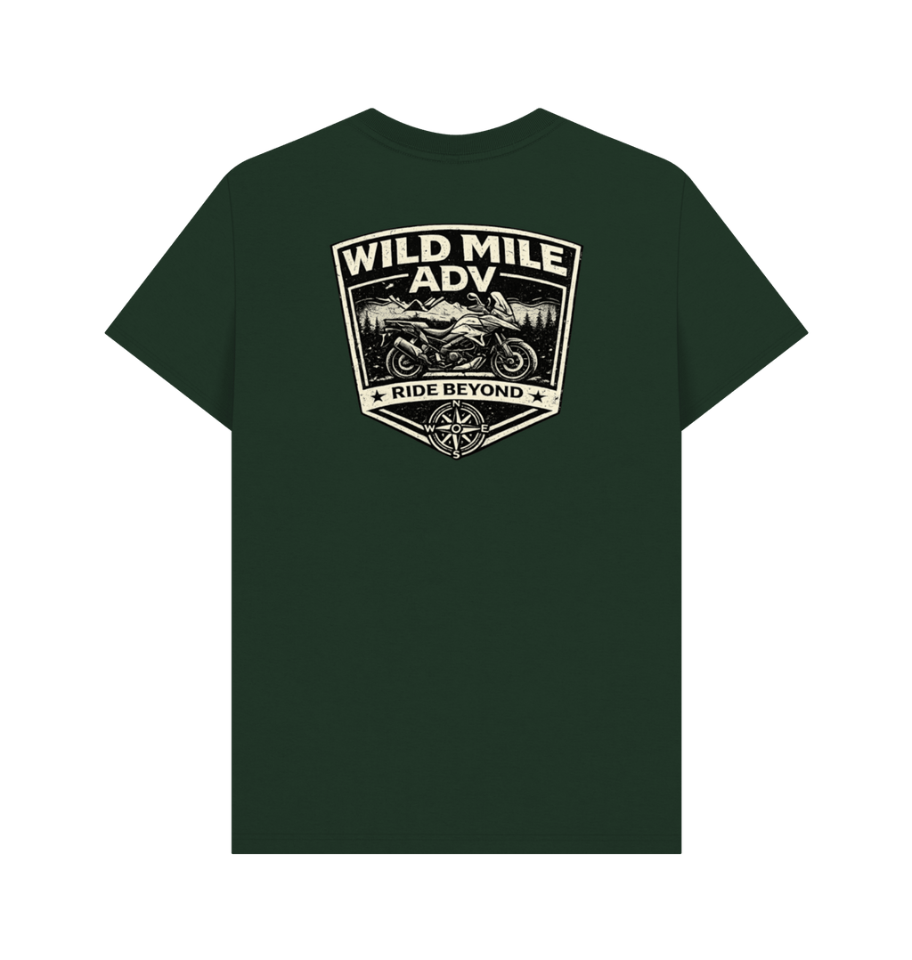 WMADV - Shield V Strom Tee - Wild Mile ADVPrinted T-shirt