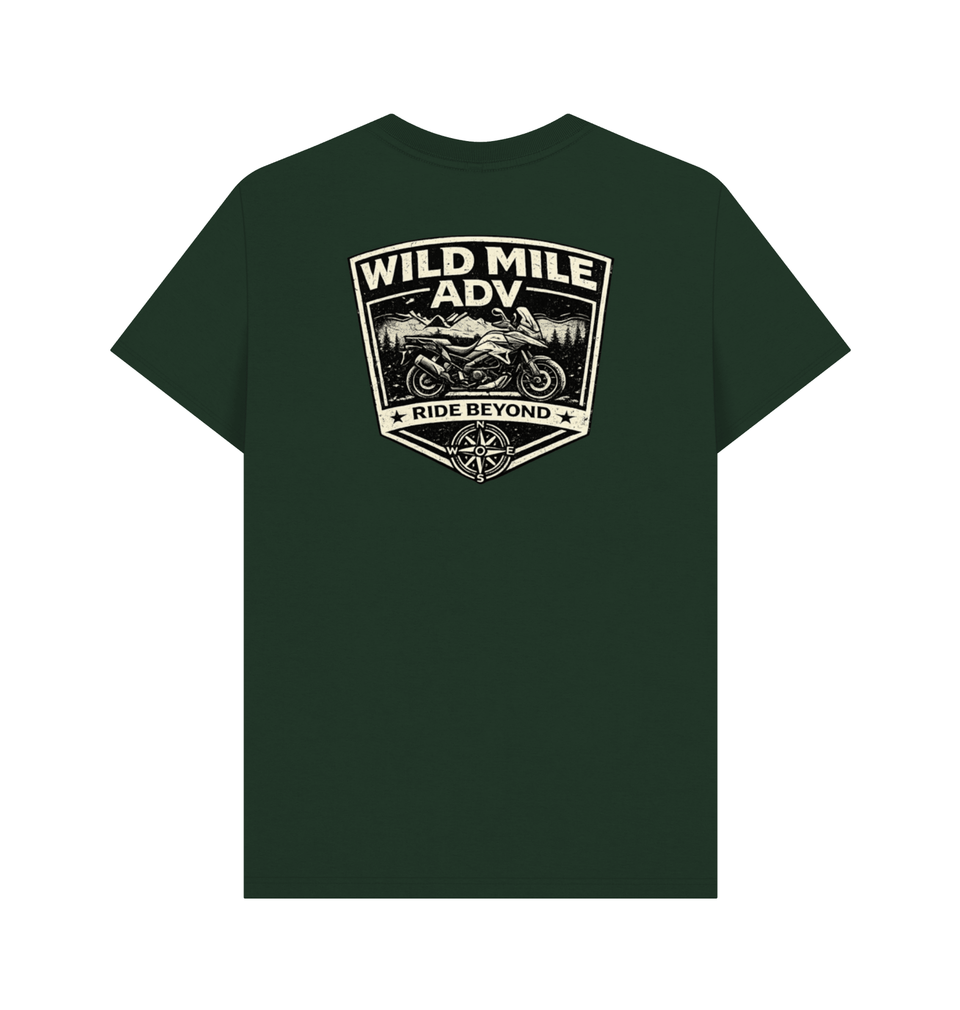 WMADV - Shield V Strom Tee - Wild Mile ADVPrinted T-shirt