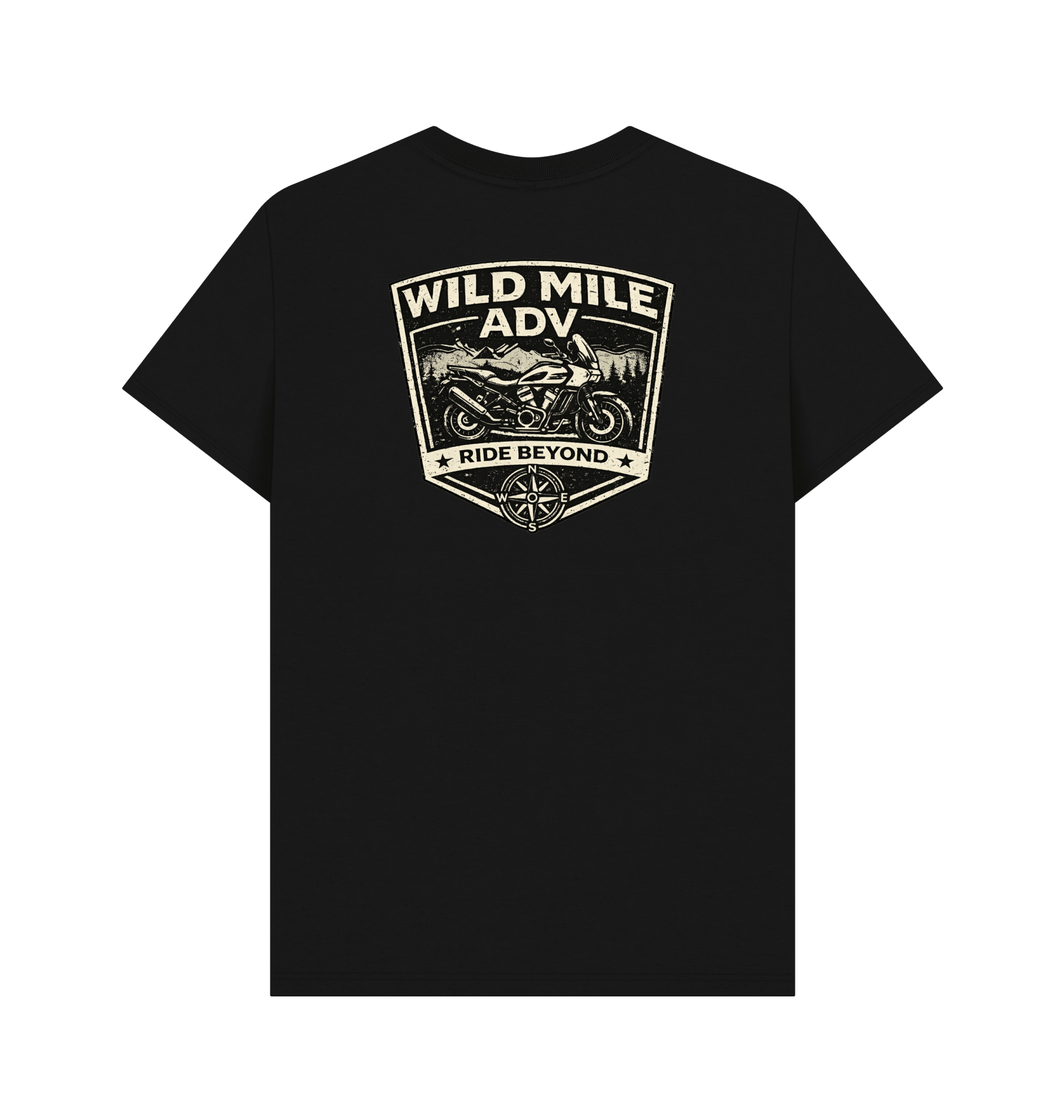 WMADV - Shield Pan America Tee - Wild Mile ADVPrinted T-shirt