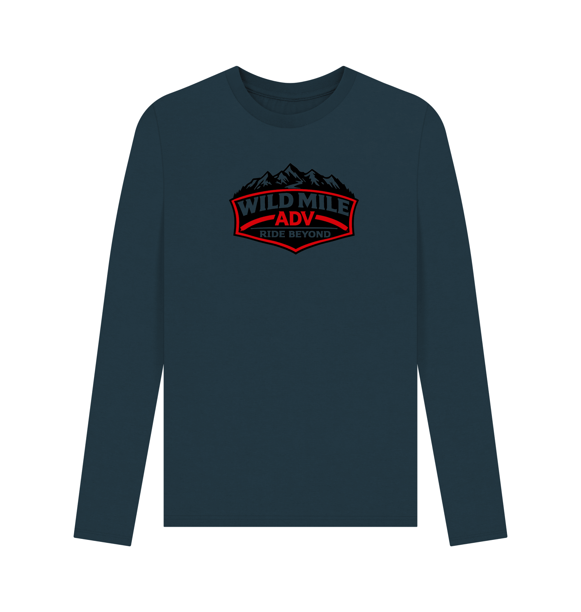 WMADV - Peaks Long Sleeve Tee - Wild Mile ADVPrinted Long Sleeve T Shirt