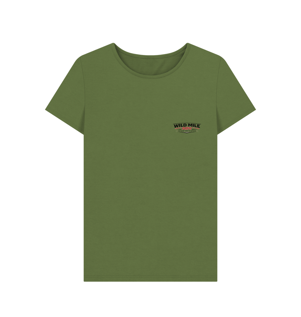 WMADV - Womens Evolution Crew Tee - Wild Mile ADVPrinted T-shirt