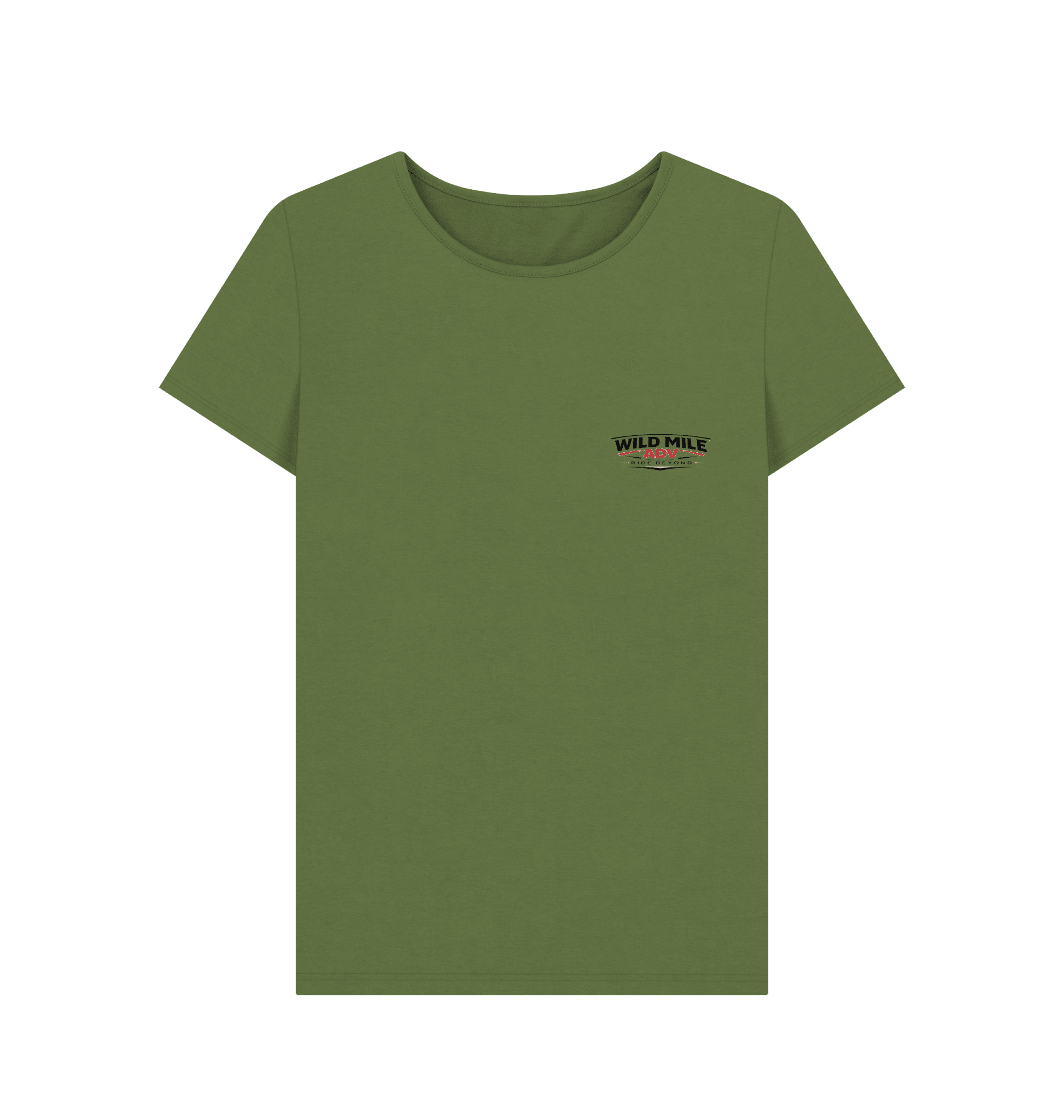 WMADV - Womens Evolution Crew Tee - Wild Mile ADVPrinted T-shirt