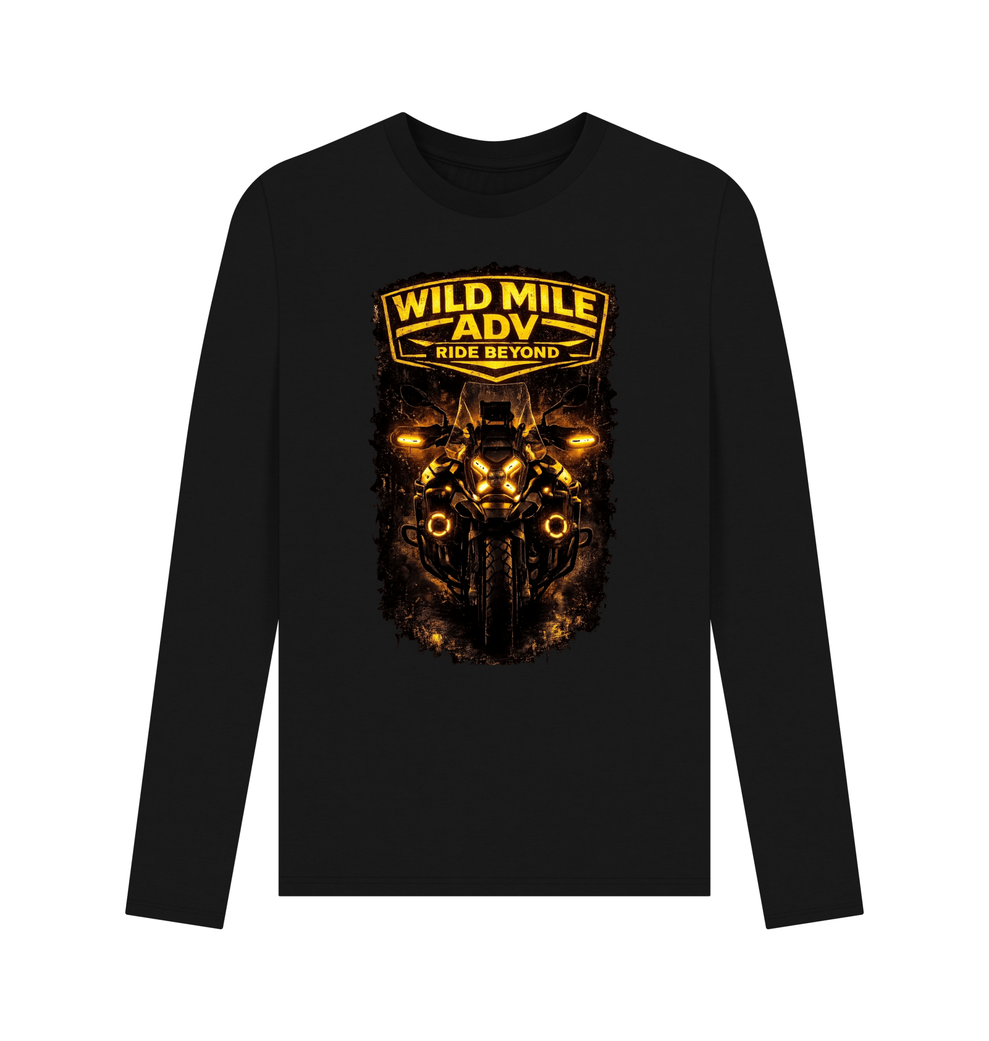 WMADV - Night Vision Long Sleeve Tee - Wild Mile ADVPrinted Long Sleeve T Shirt