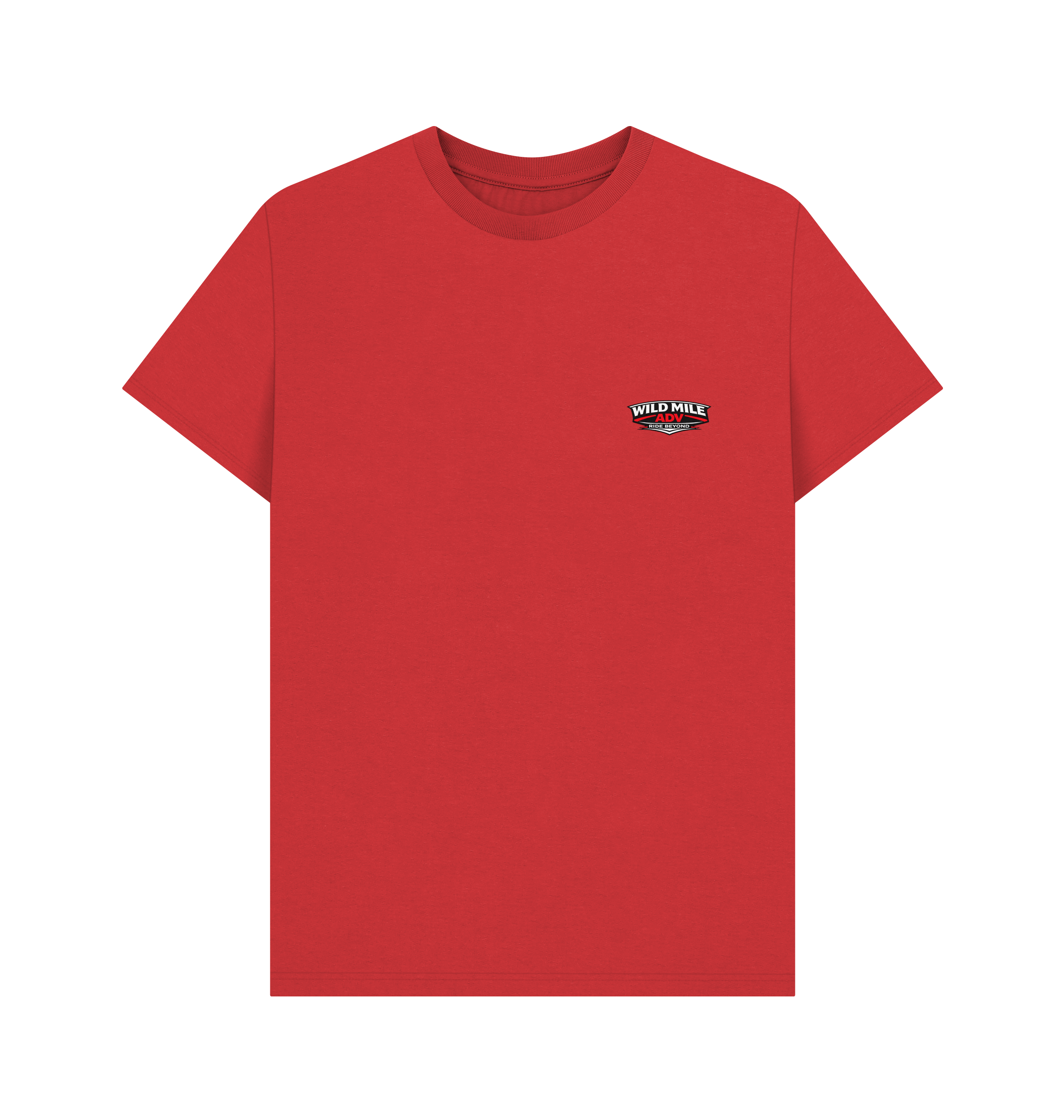 Red Printed T-shirt Front