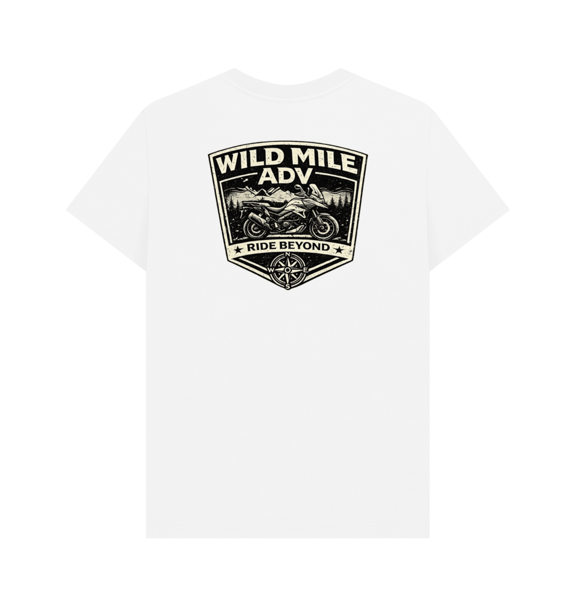 WMADV - Shield V Strom Tee - Wild Mile ADVPrinted T-shirt