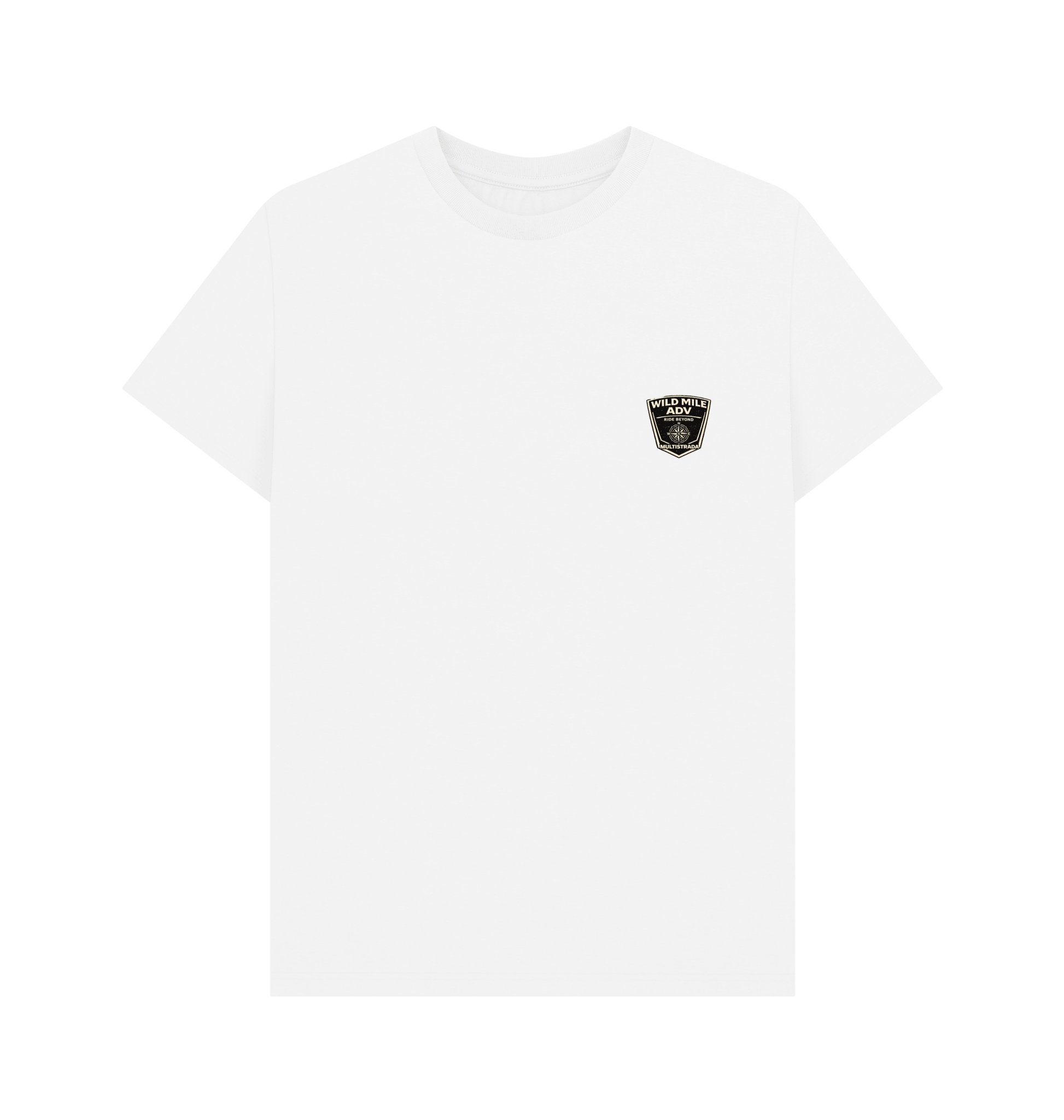WMADV - Shield Multistrada Tee - Wild Mile ADVPrinted T-shirt